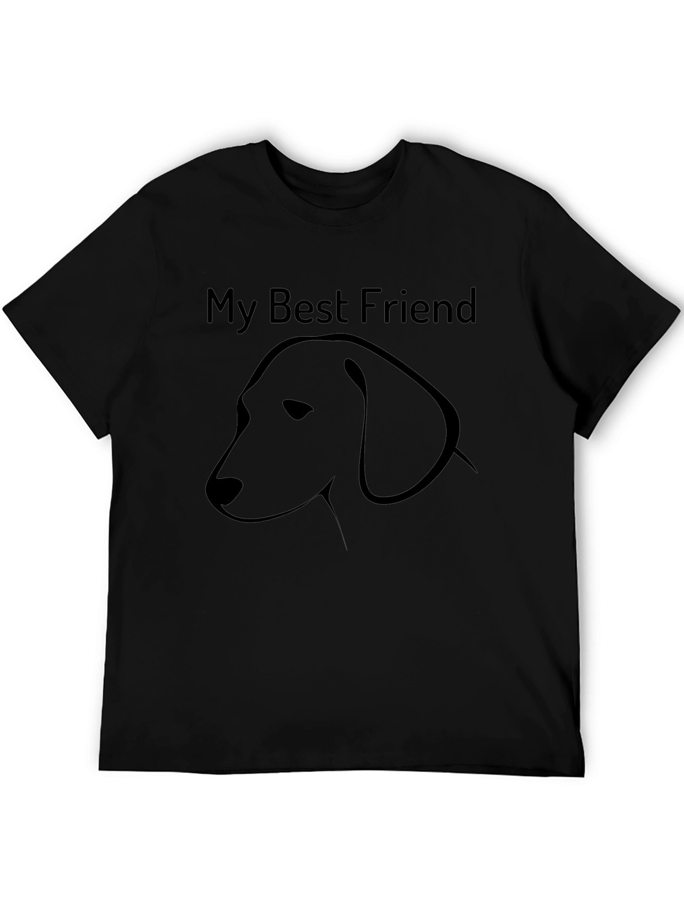 My Best Friend Dog Graphic T-Shirt