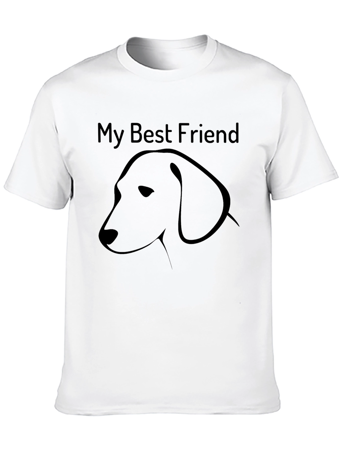 My Best Friend Dog Graphic T-Shirt