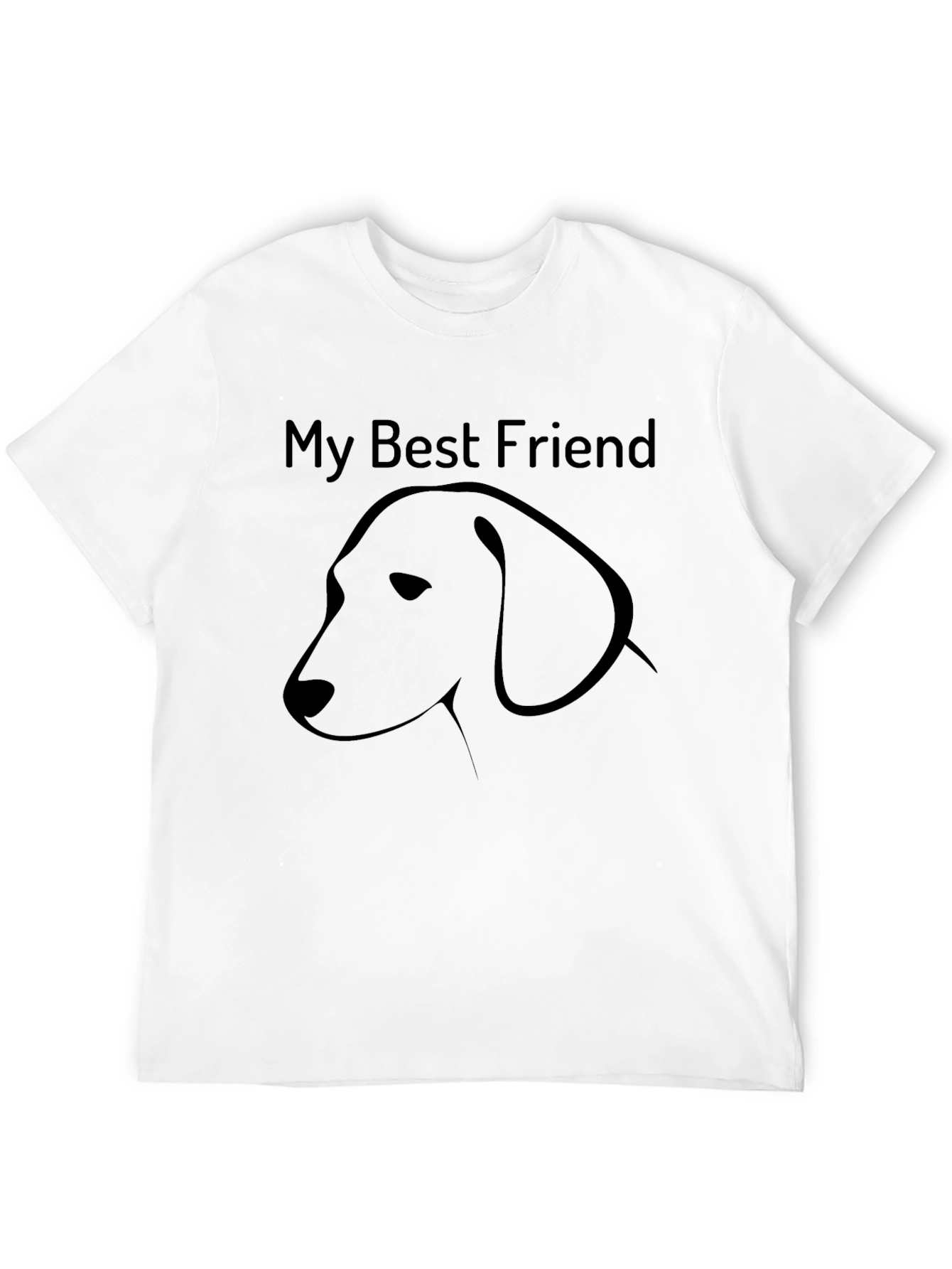 My Best Friend Dog Graphic T-Shirt