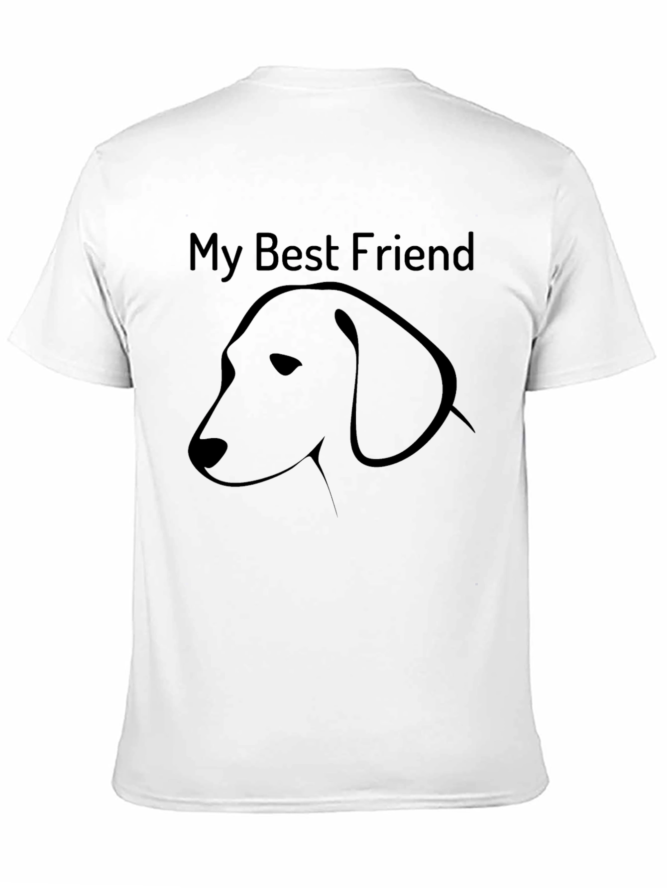 My Best Friend Dog Graphic T-Shirt