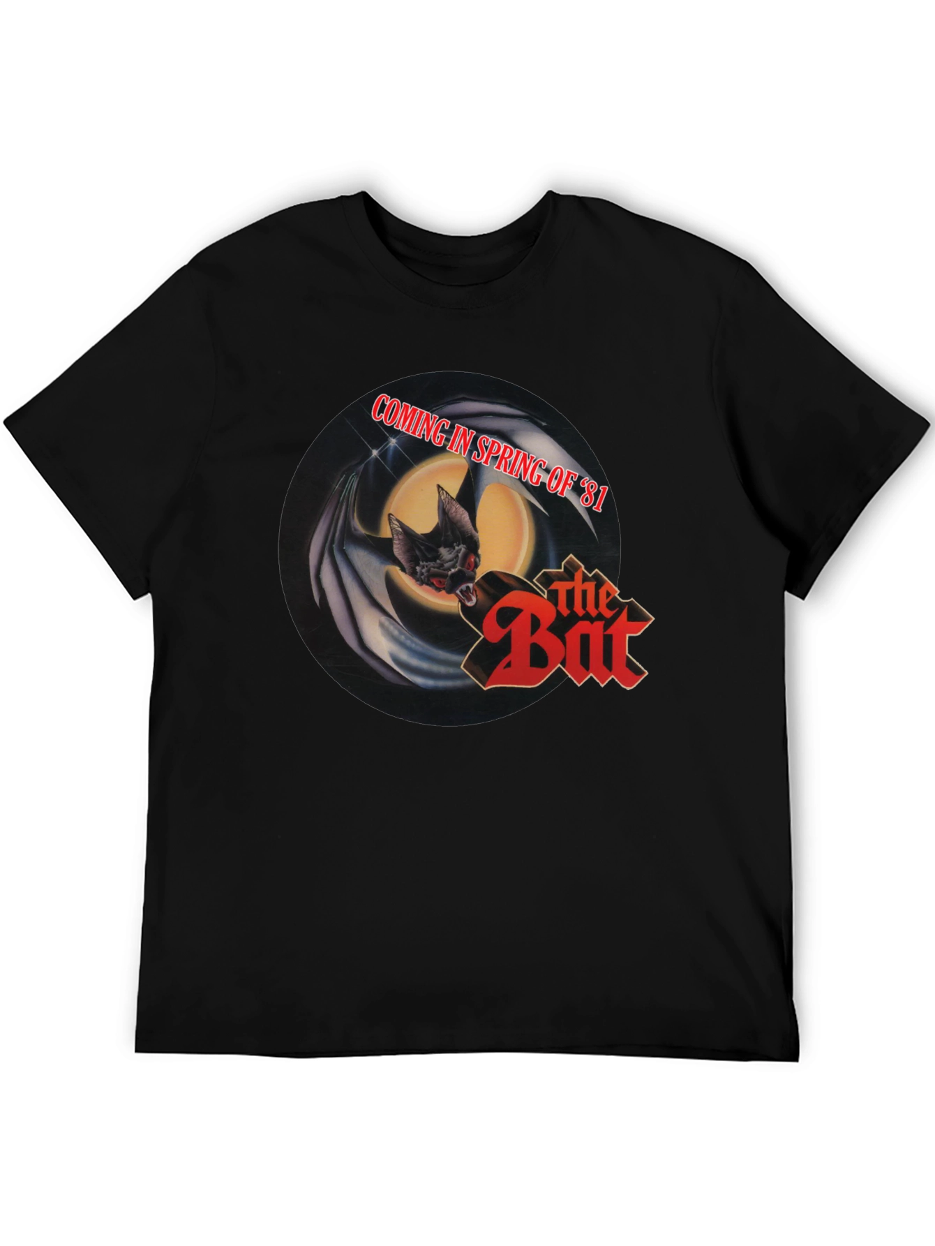 The Bat Movie Promo Black T-Shirt