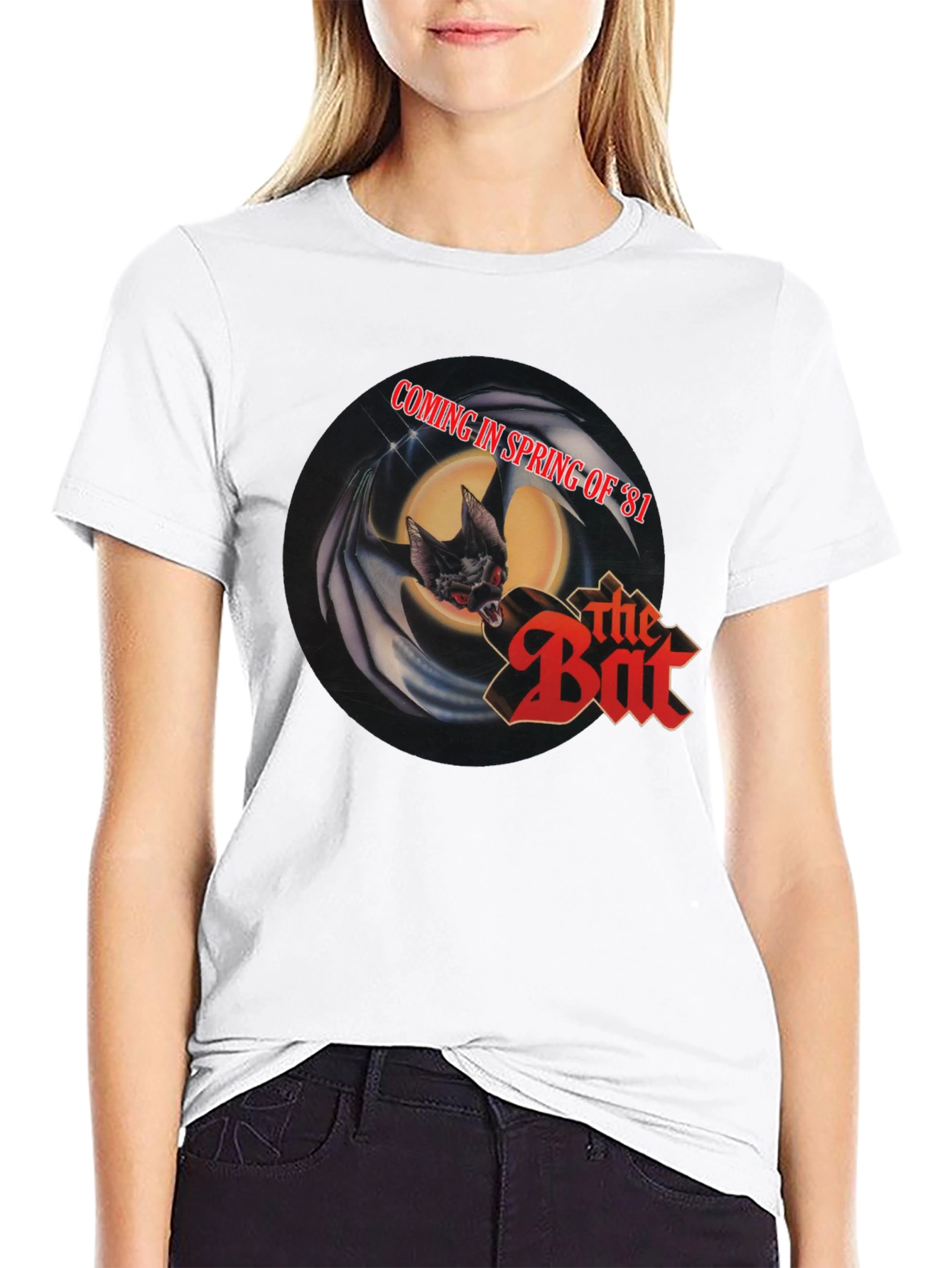 The Bat Movie Promo Black T-Shirt