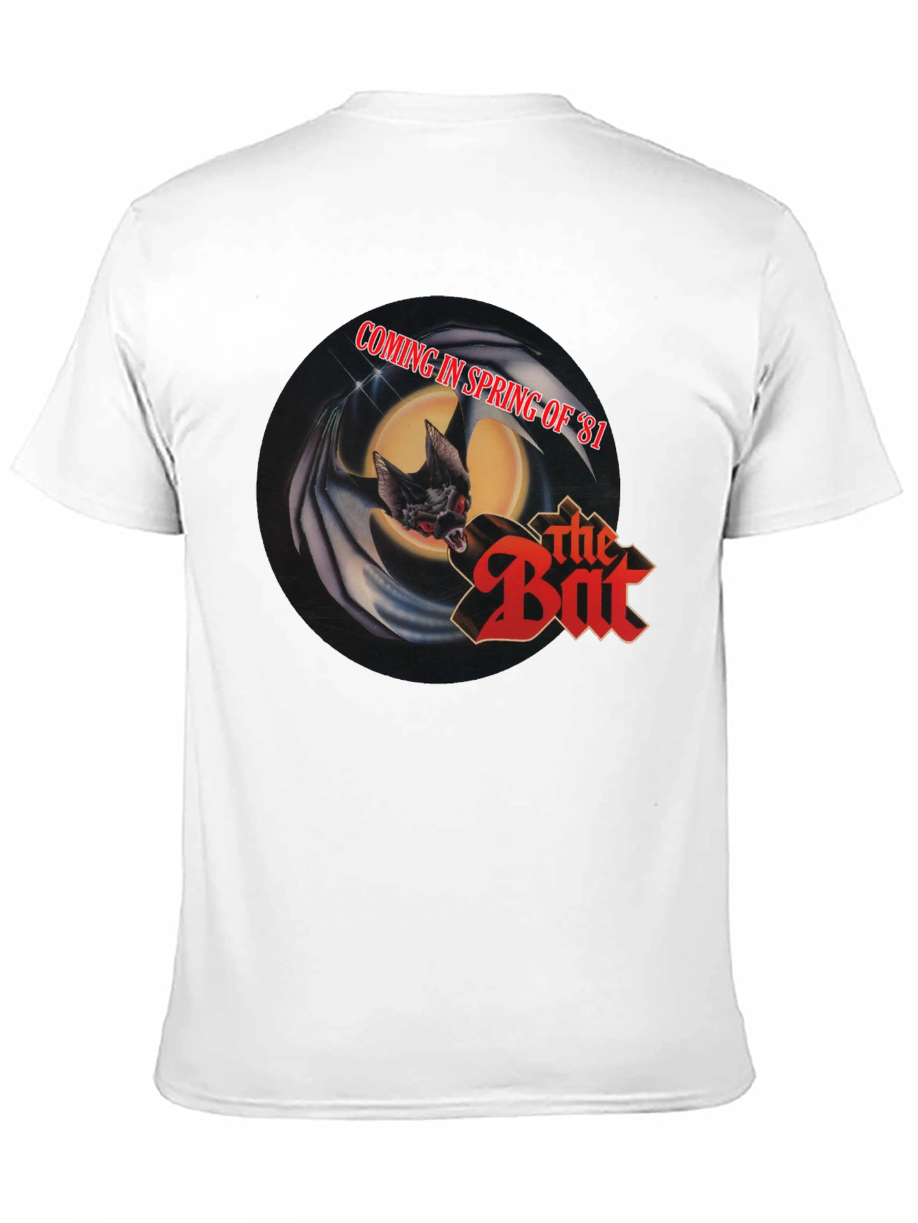 The Bat Movie Promo Black T-Shirt