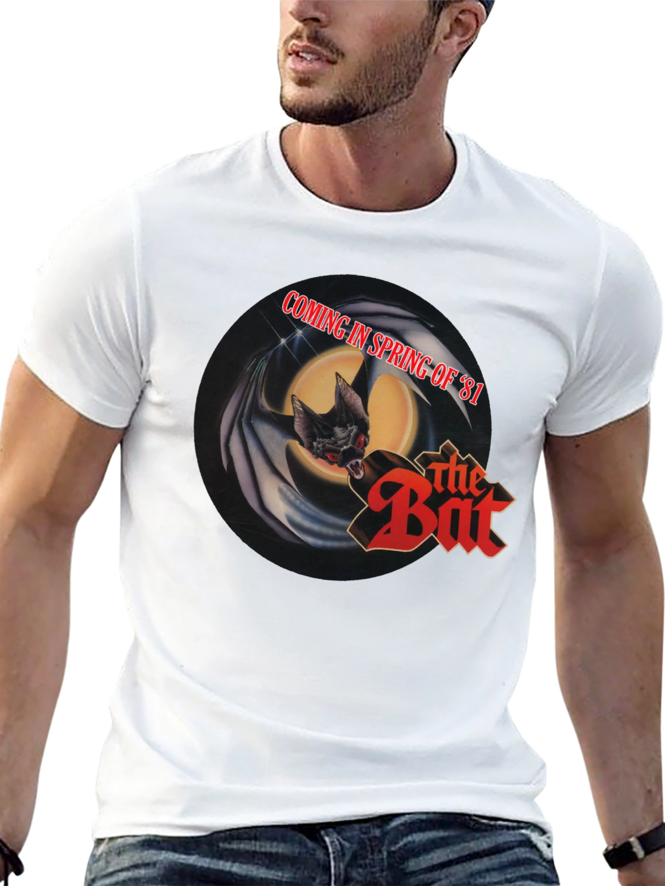 The Bat Movie Promo Black T-Shirt