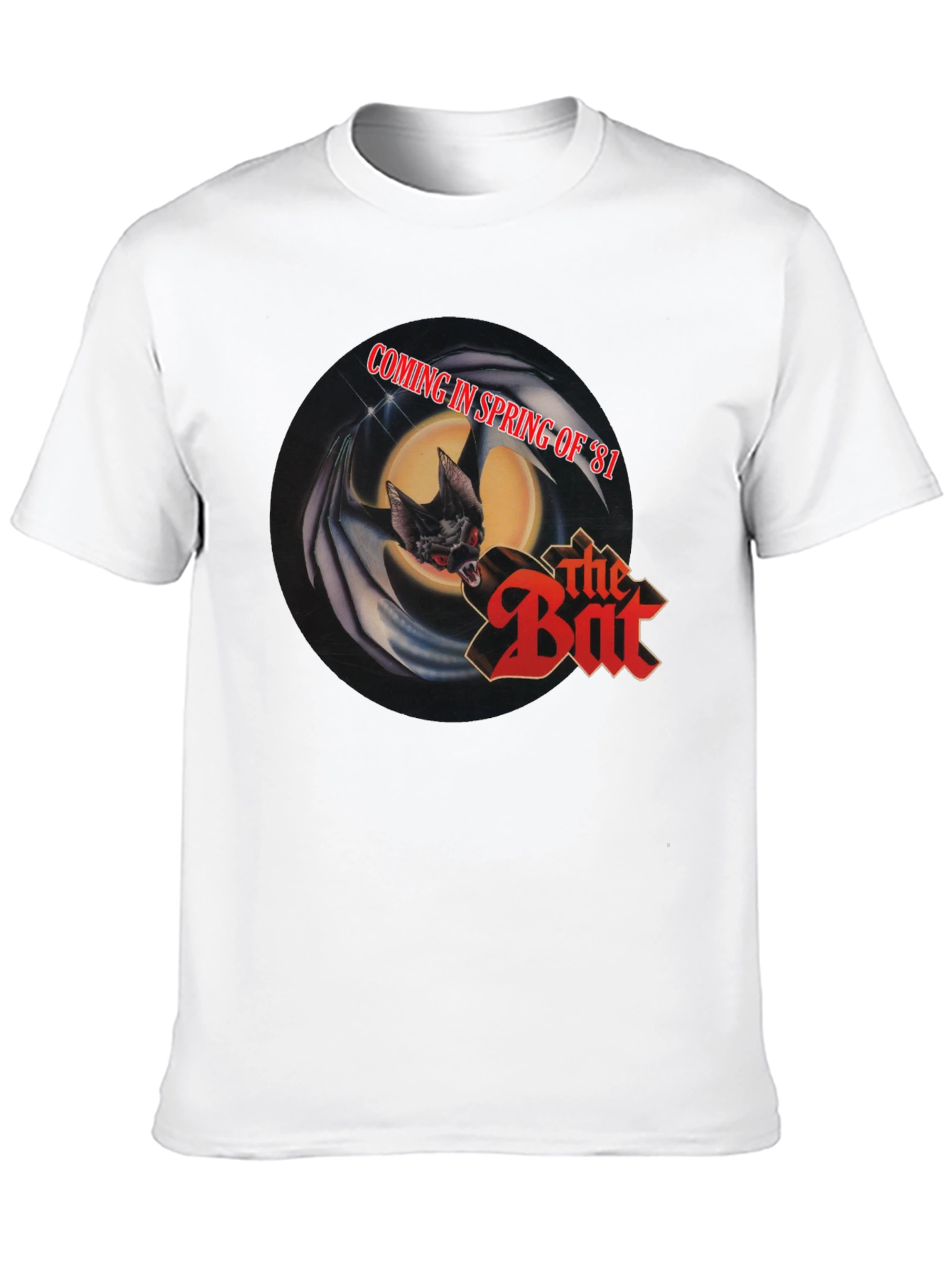 The Bat Movie Promo Black T-Shirt