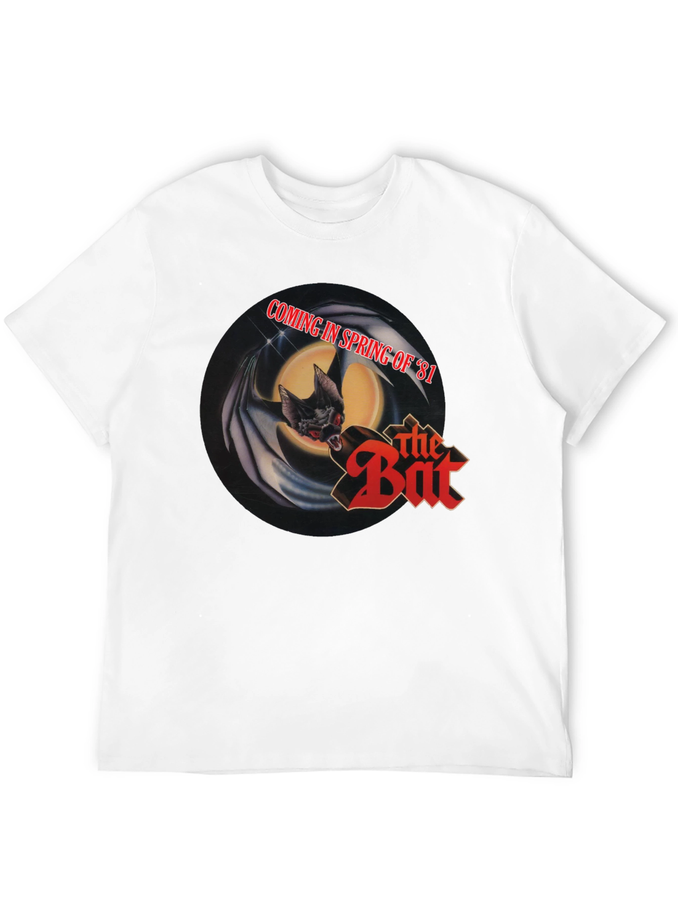 The Bat Movie Promo Black T-Shirt