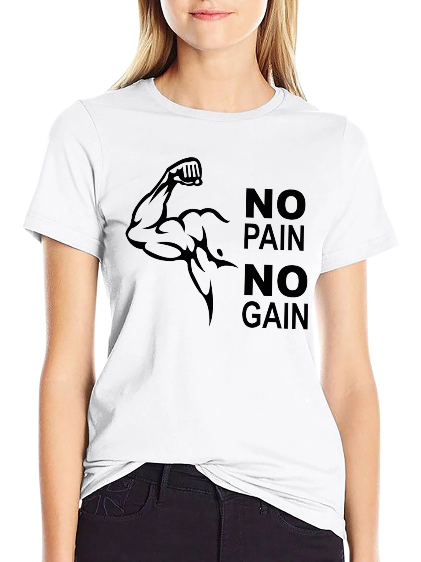 No Pain No Gain Gym T-Shirt