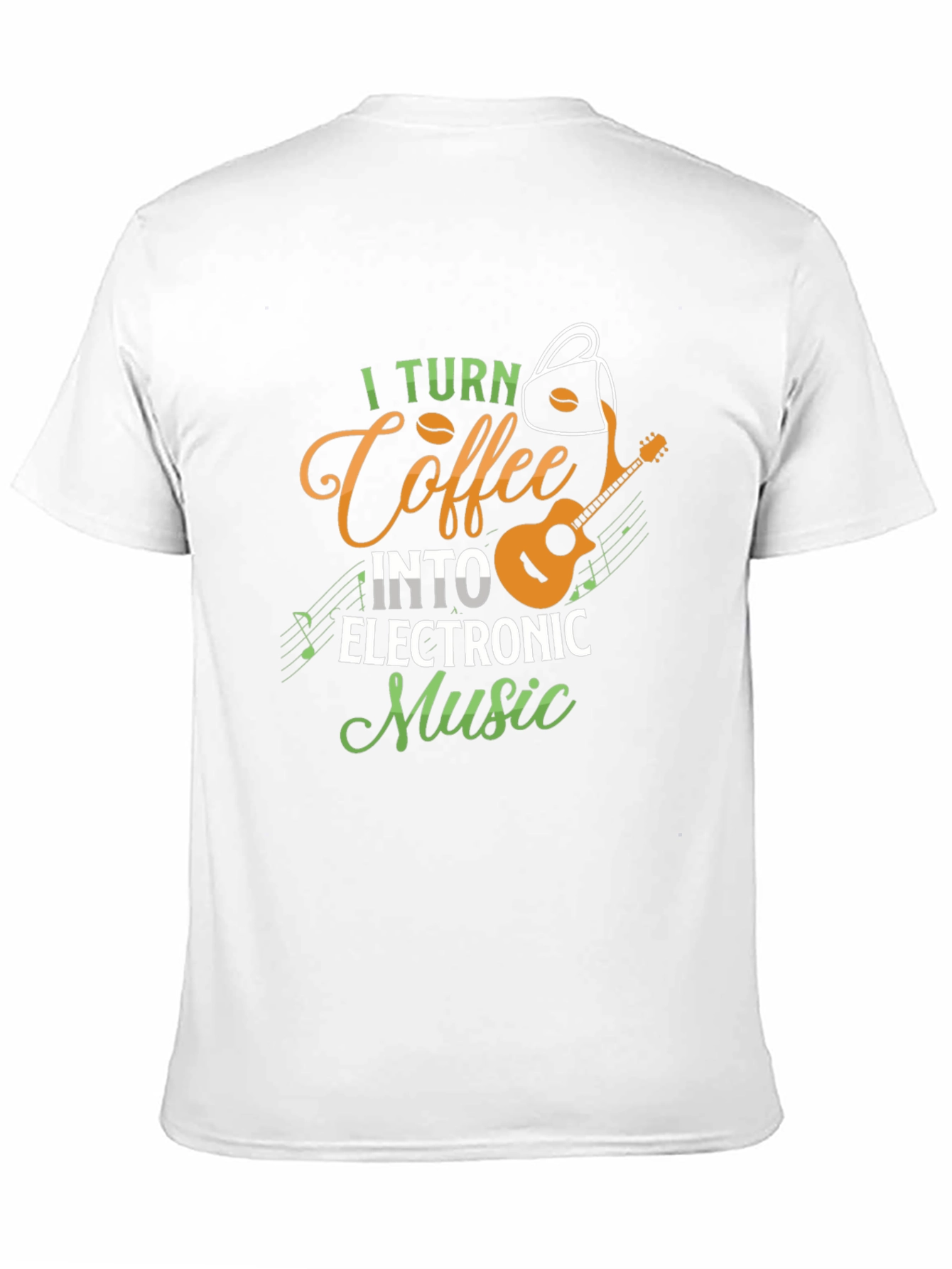 Coffee to Electronic Music T-Shirt