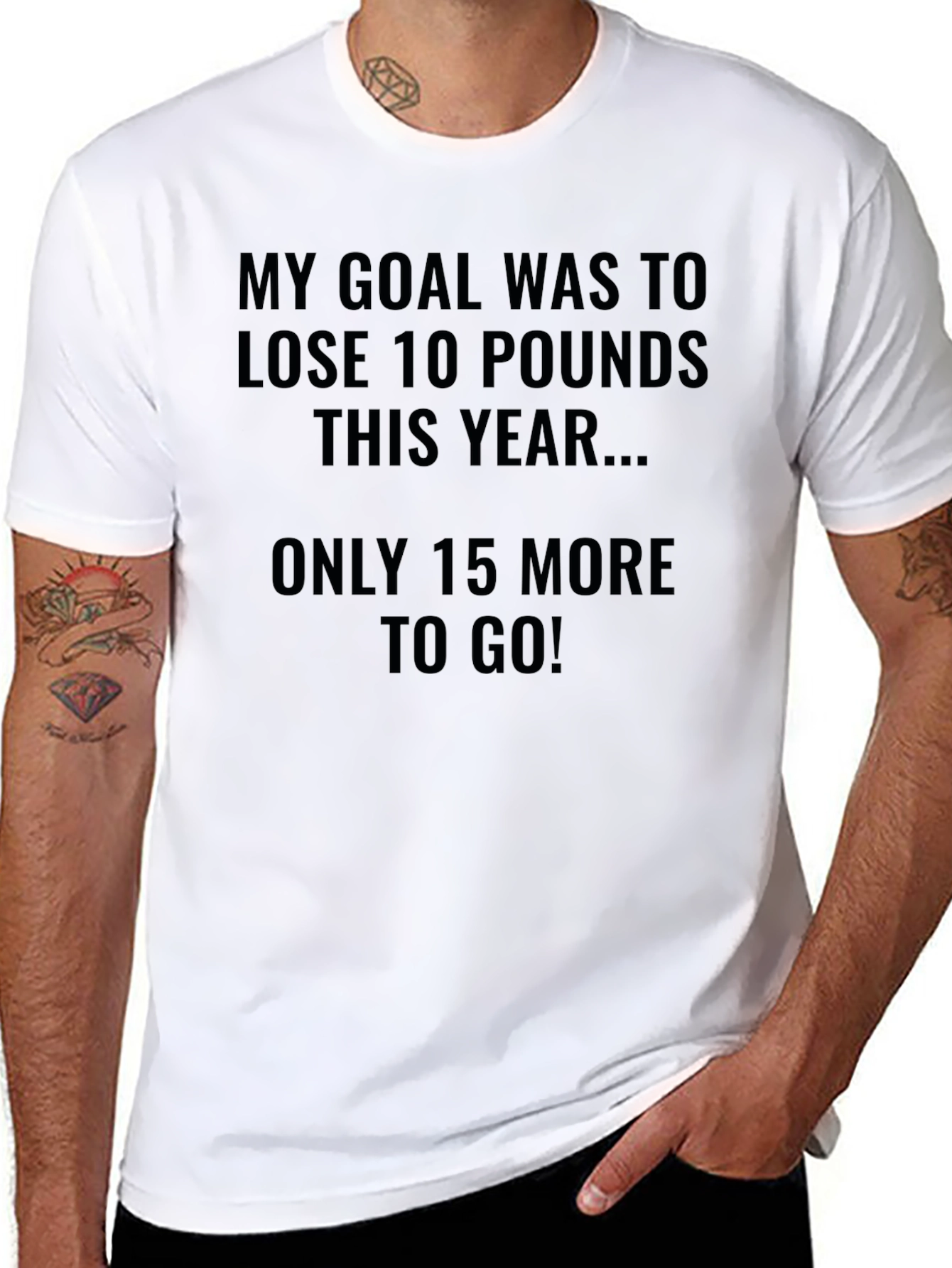 Funny Weight Loss Goal T-Shirt