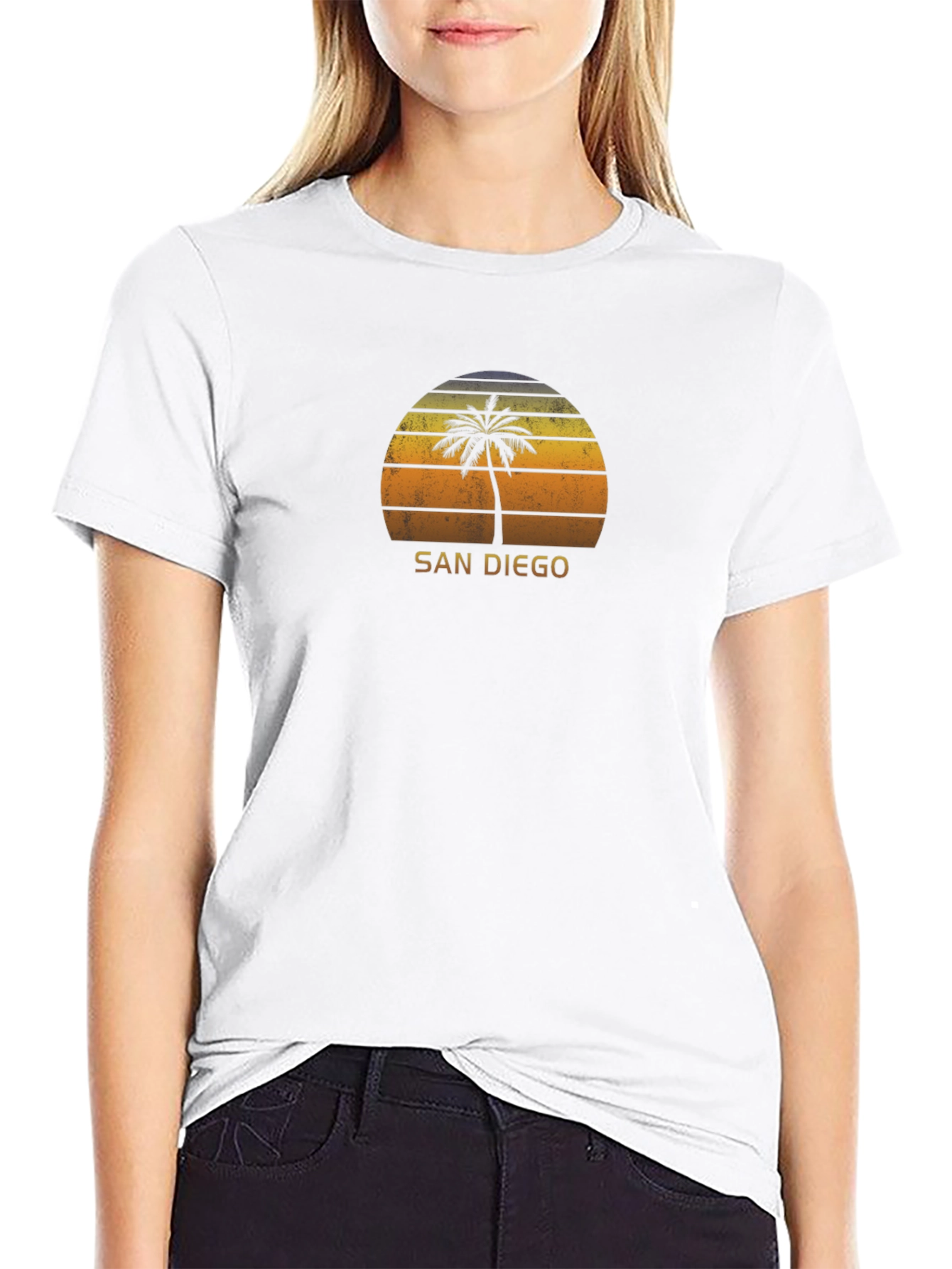 San Diego Sunset Graphic Tee