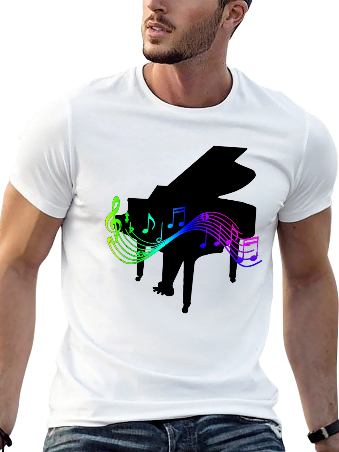 Piano Music Notes T-Shirt