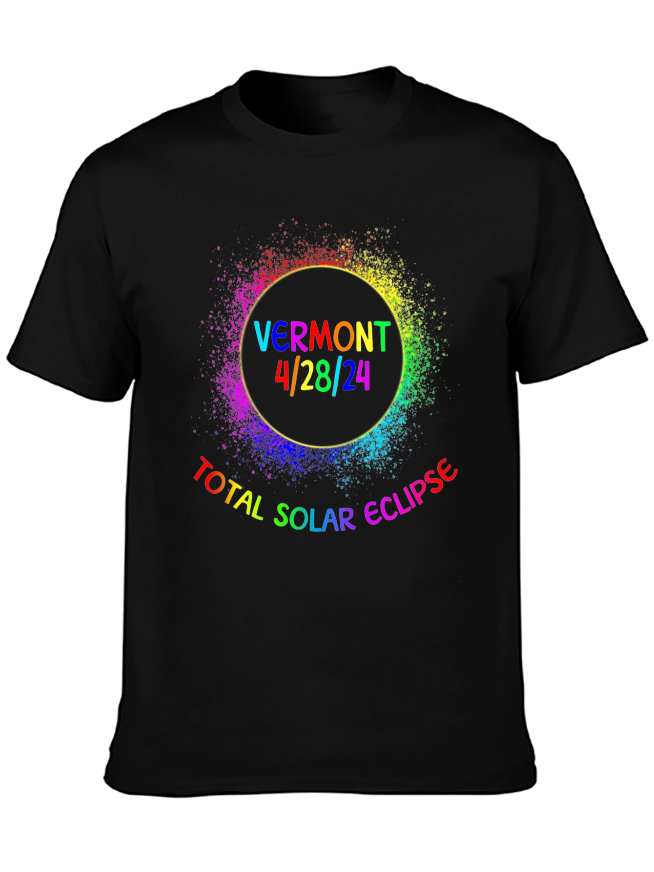 Vermont Solar Eclipse 4/28/24 T-Shirt