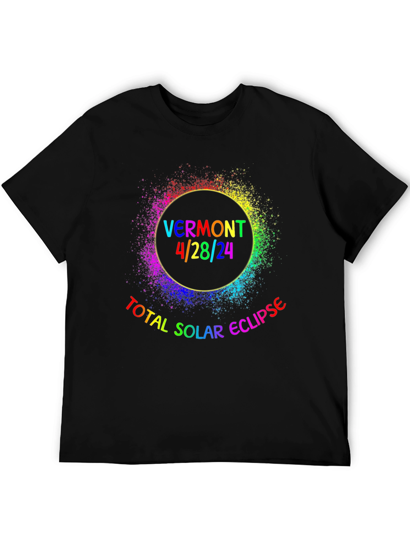 Vermont Solar Eclipse 4/28/24 T-Shirt