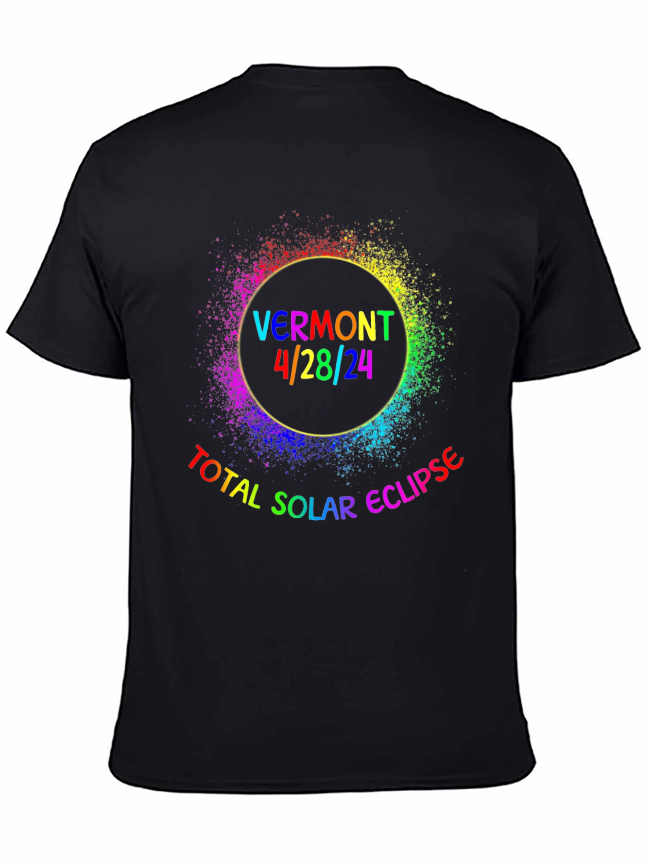 Vermont Solar Eclipse 4/28/24 T-Shirt
