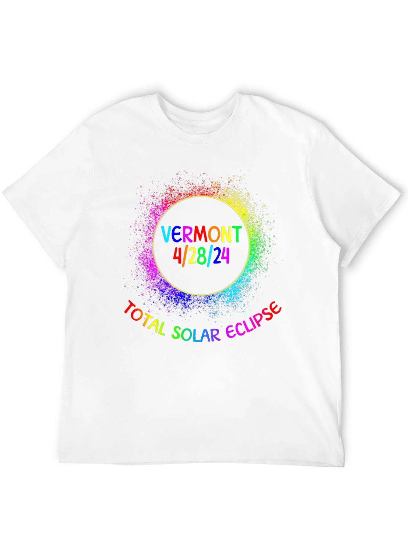 Vermont Solar Eclipse 4/28/24 T-Shirt