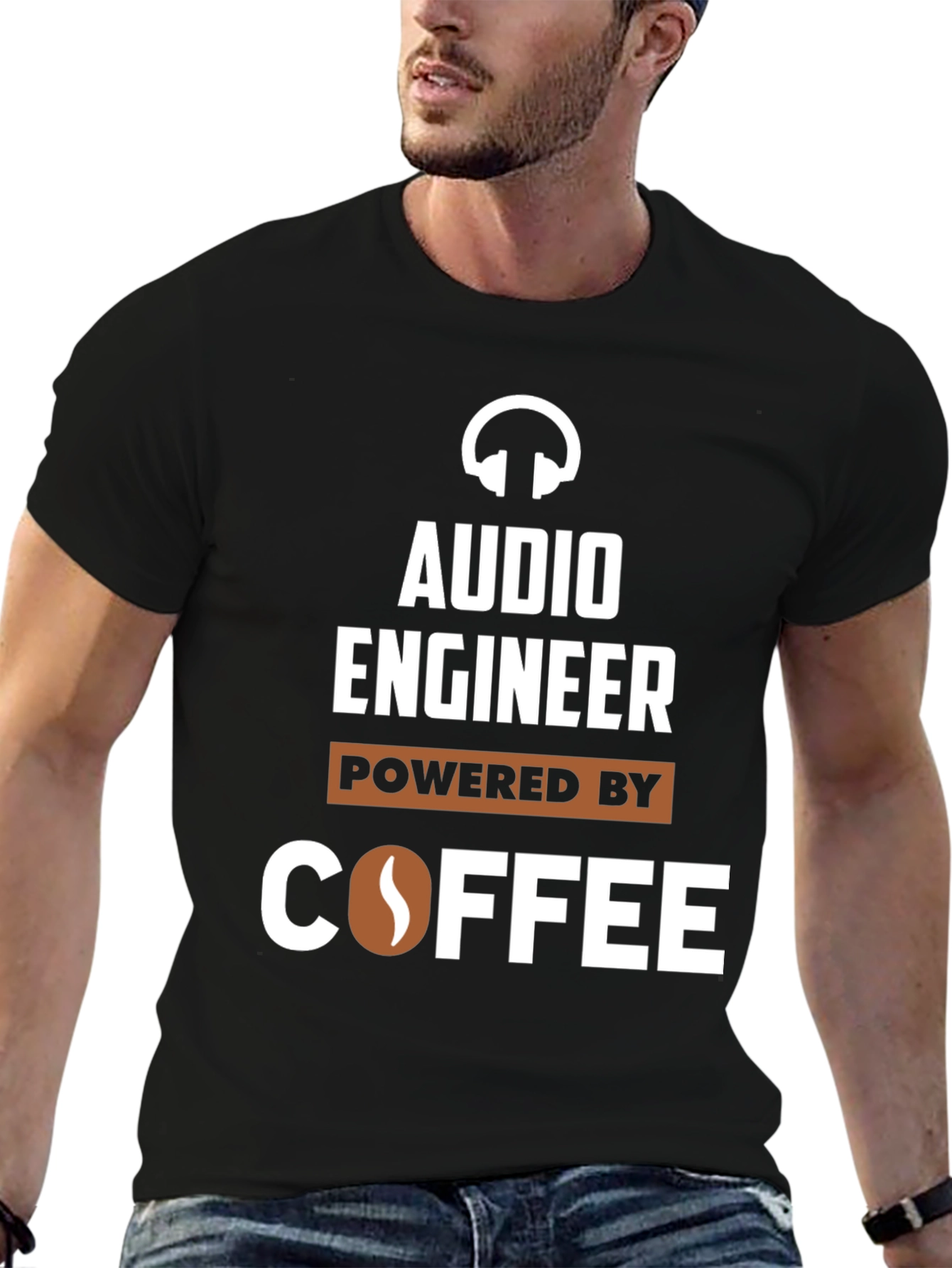 Audio Engineer Coffee T-Shirt