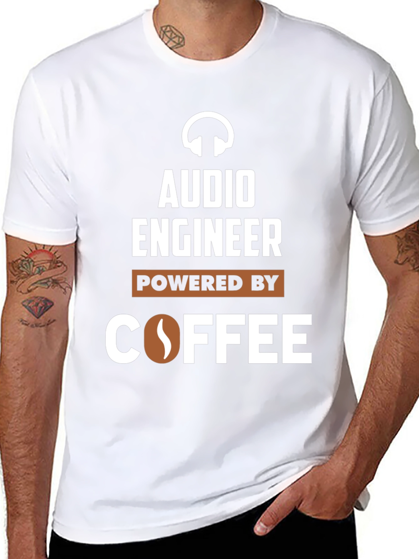 Audio Engineer Coffee T-Shirt