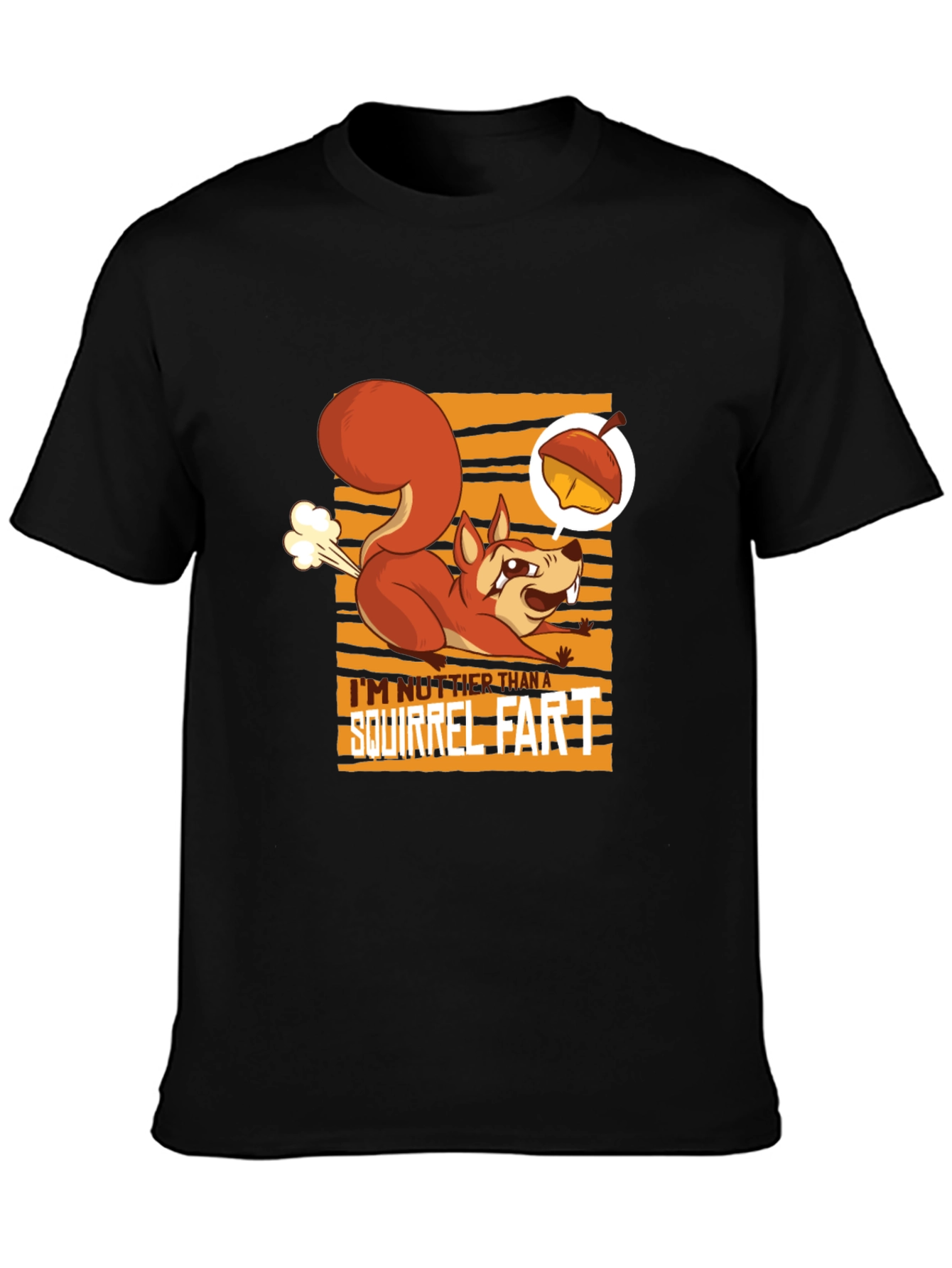 Squirrel Fart T-Shirt - Funny Animal Humor Tee