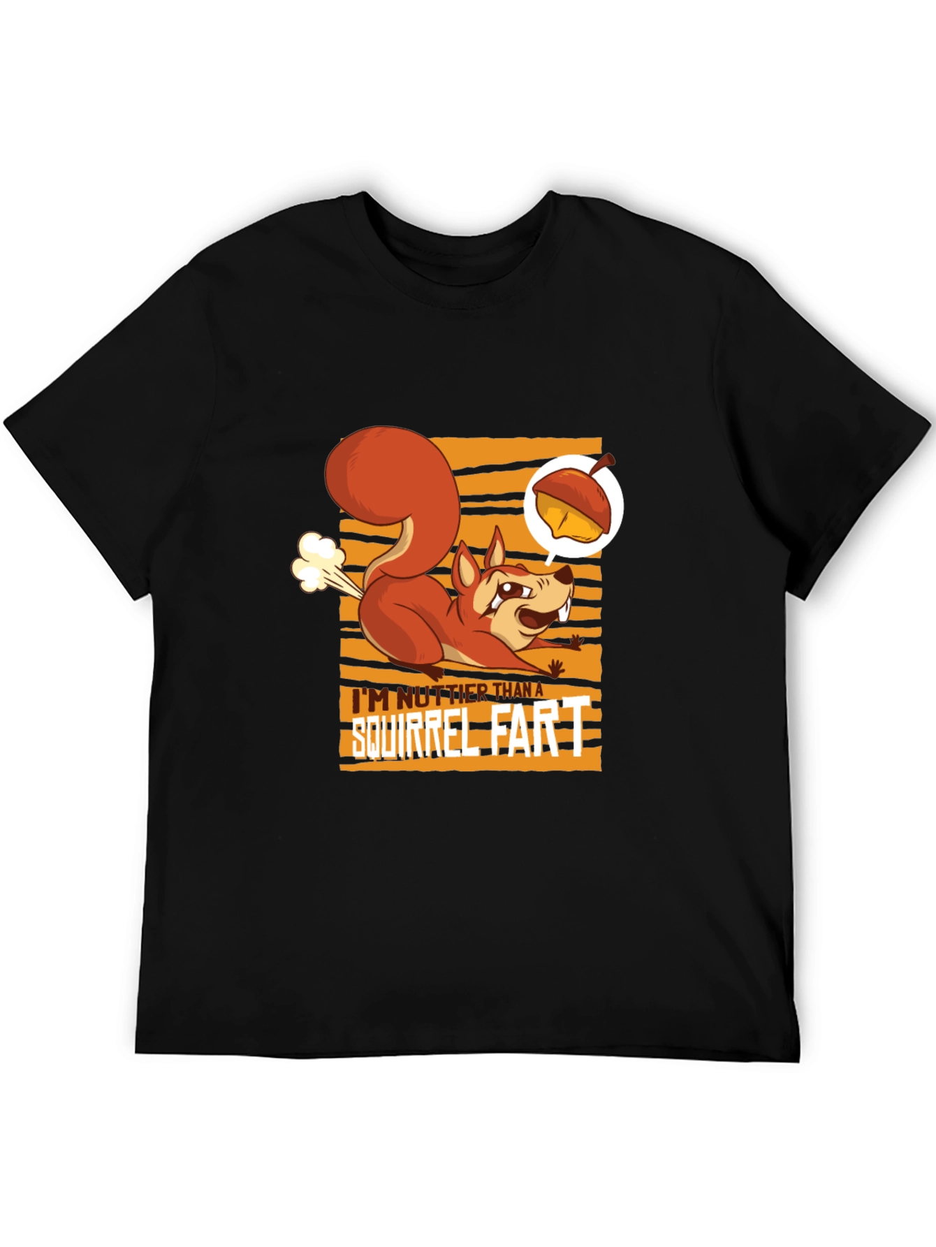 Squirrel Fart T-Shirt - Funny Animal Humor Tee