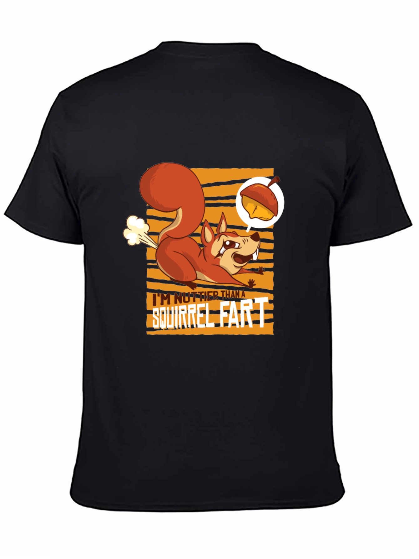 Squirrel Fart T-Shirt - Funny Animal Humor Tee