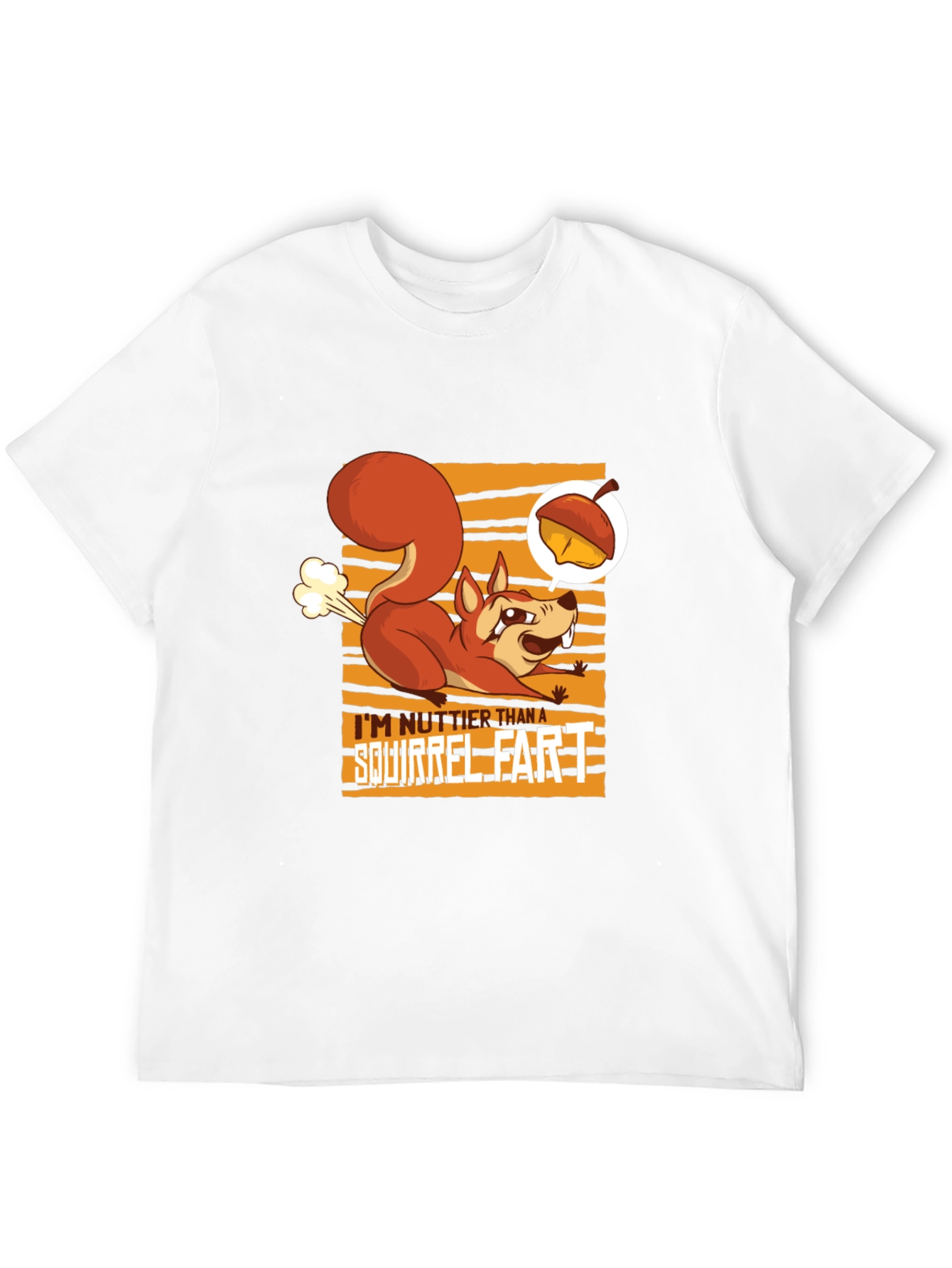 Squirrel Fart T-Shirt - Funny Animal Humor Tee