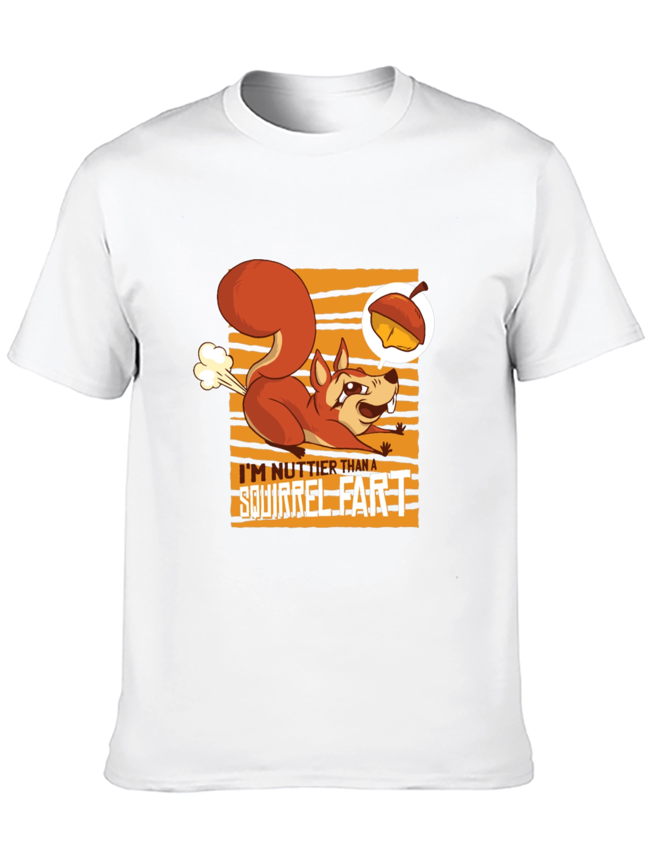 Squirrel Fart T-Shirt - Funny Animal Humor Tee