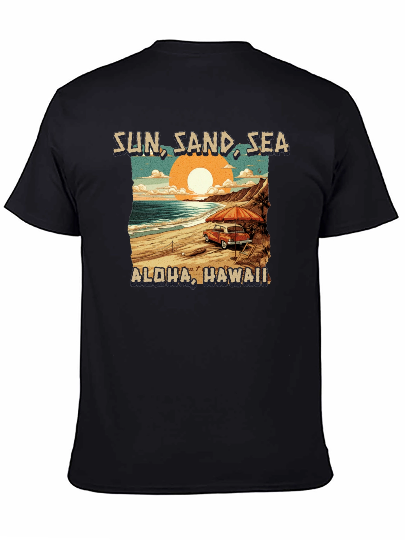Sun Sand Sea Aloha Hawaii T-Shirt