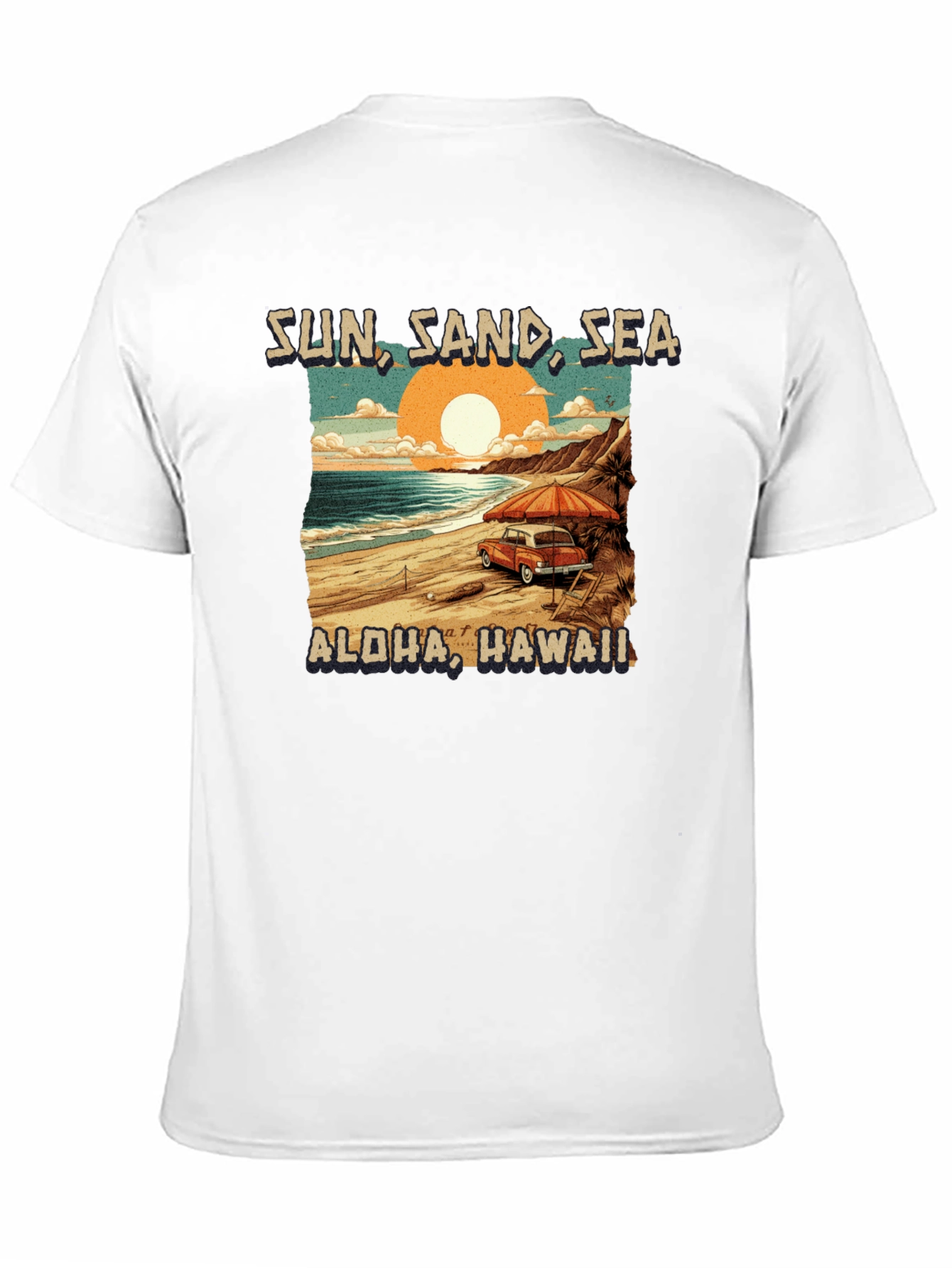 Sun Sand Sea Aloha Hawaii T-Shirt