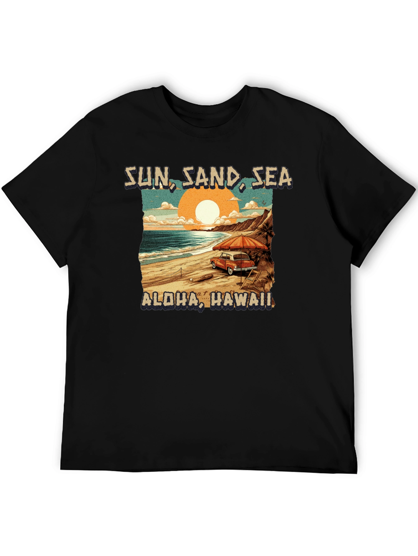 Sun Sand Sea Aloha Hawaii T-Shirt