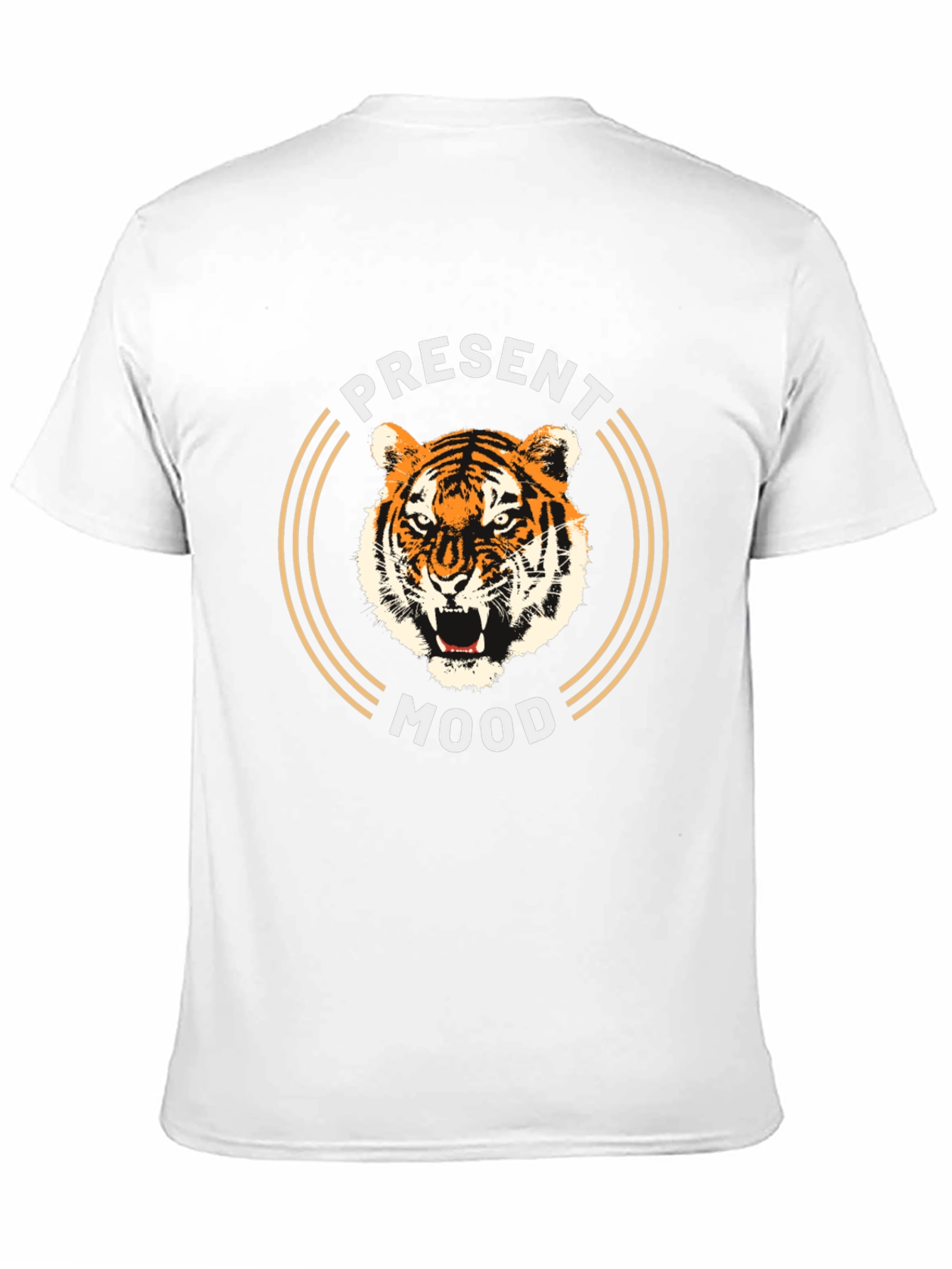 Present Mood Tiger Graphic T-Shirt