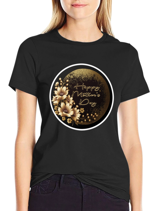 Happy Mothers Day Floral T-Shirt