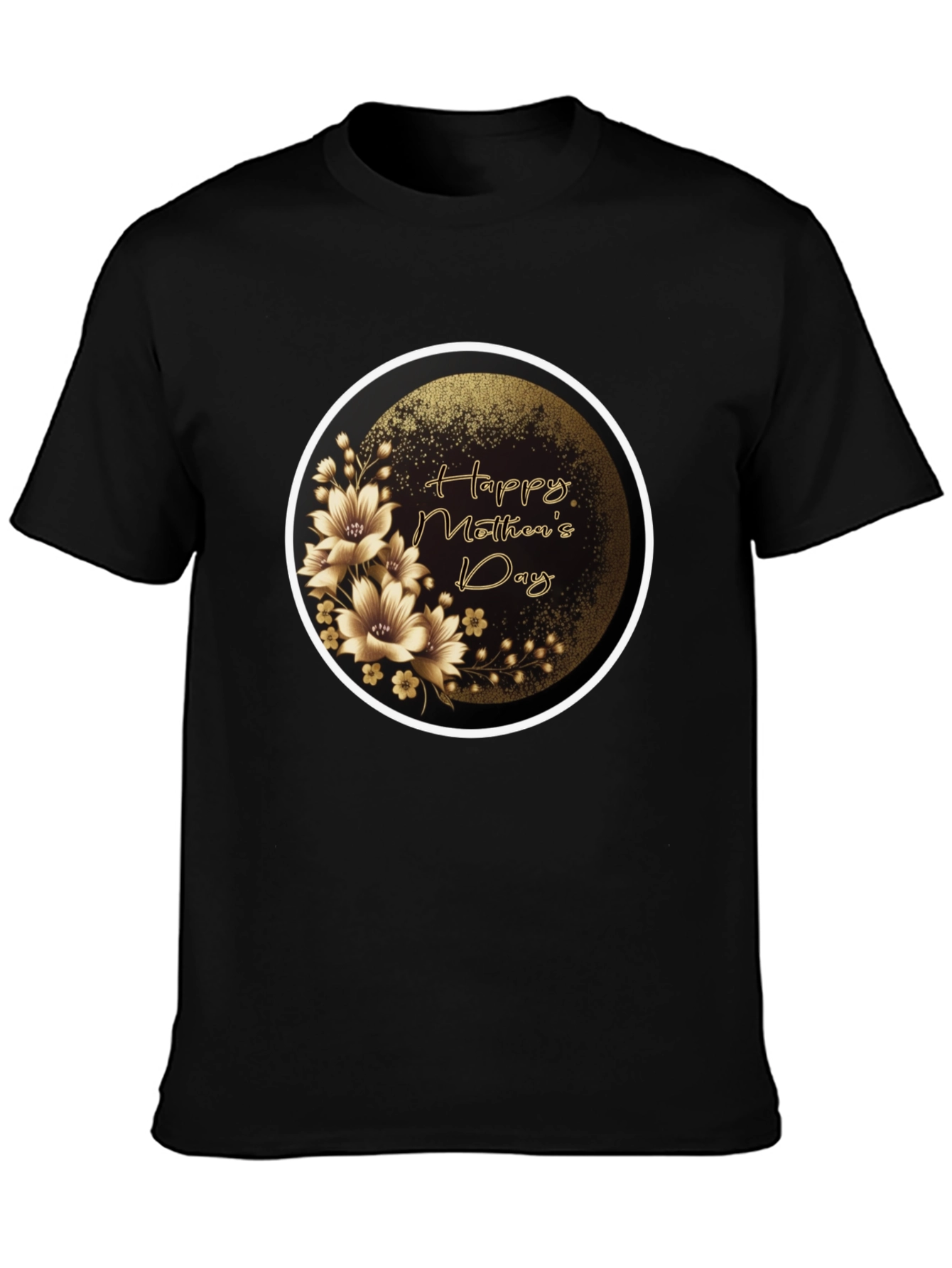 Happy Mothers Day Floral T-Shirt