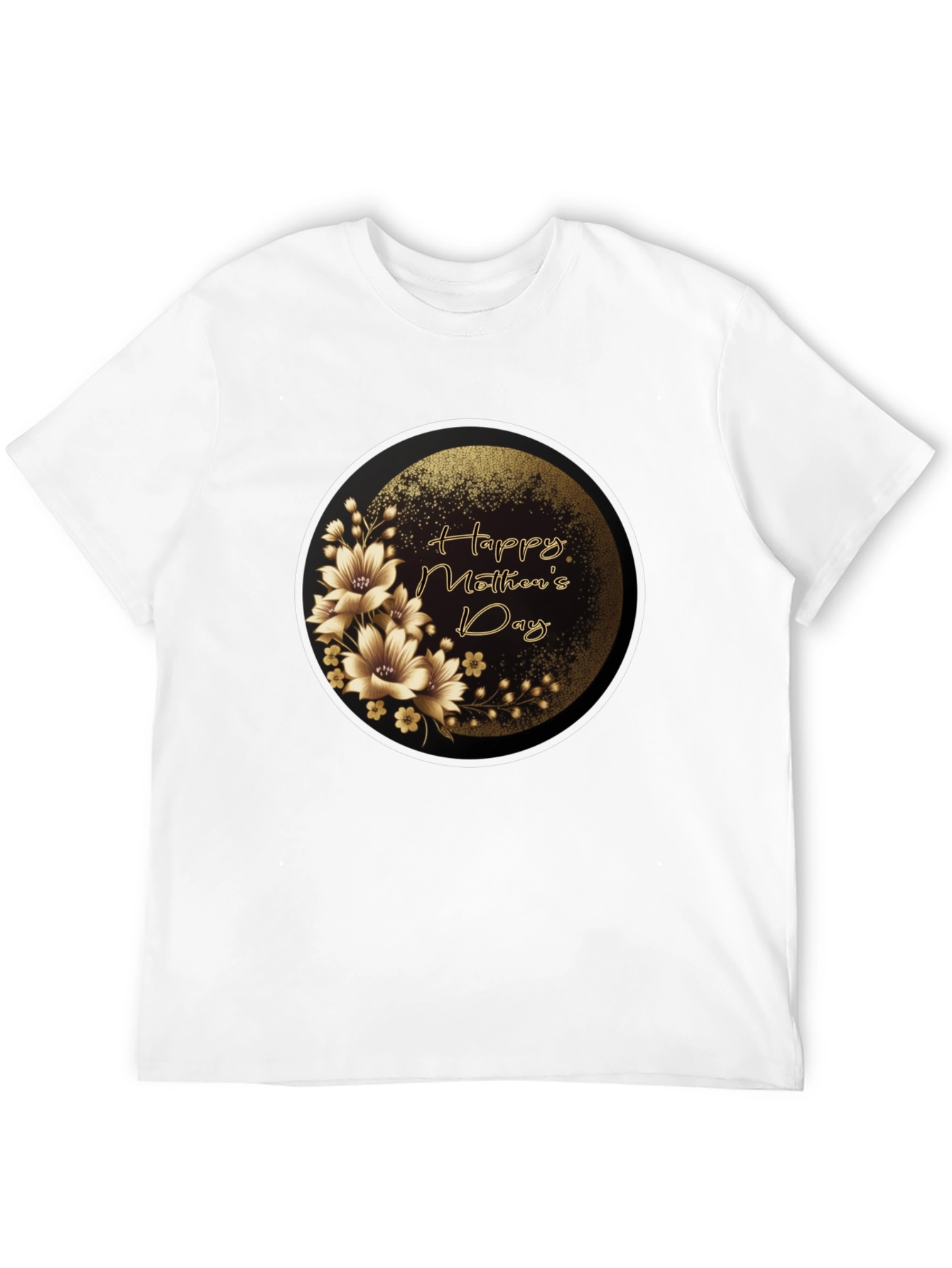 Happy Mothers Day Floral T-Shirt