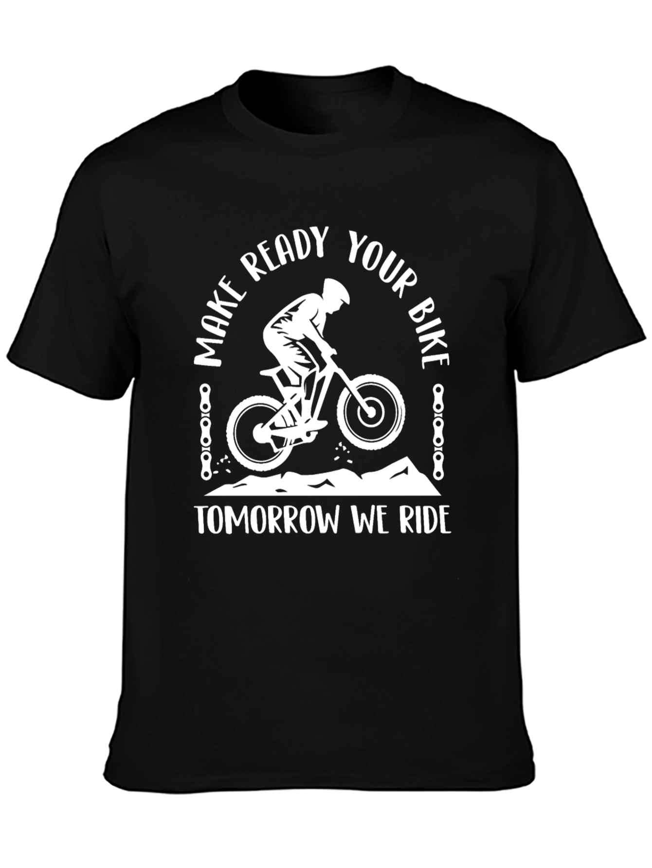 Ready Your Bike Tee - Tomorrow We Ride!