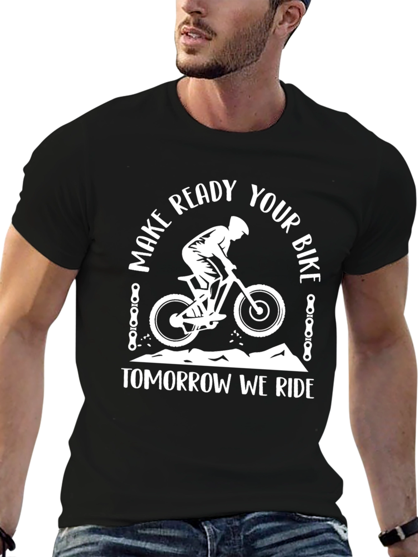 Ready Your Bike Tee - Tomorrow We Ride!