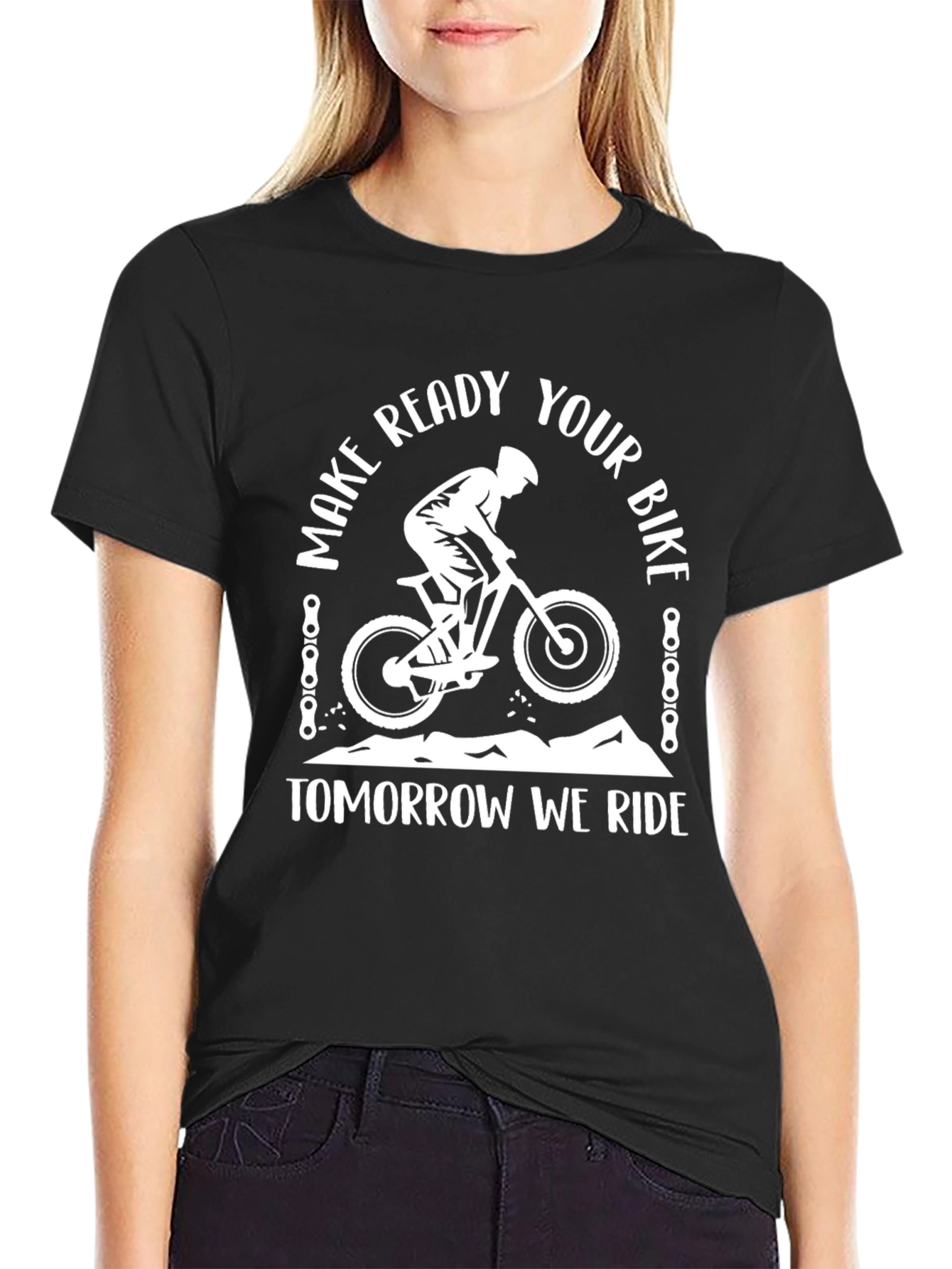Ready Your Bike Tee - Tomorrow We Ride!