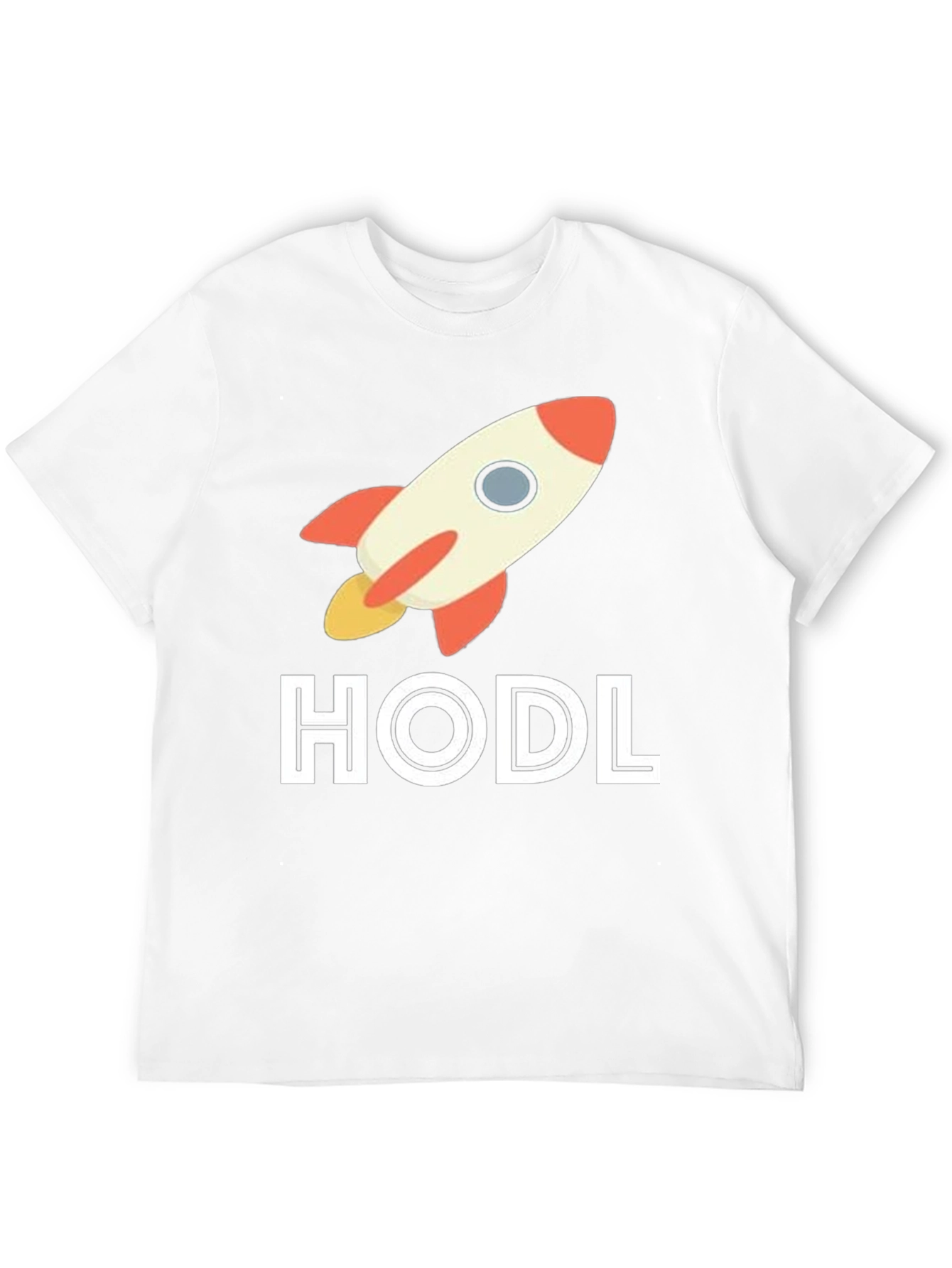 HODL Rocket T-Shirt - Crypto Investment Tee