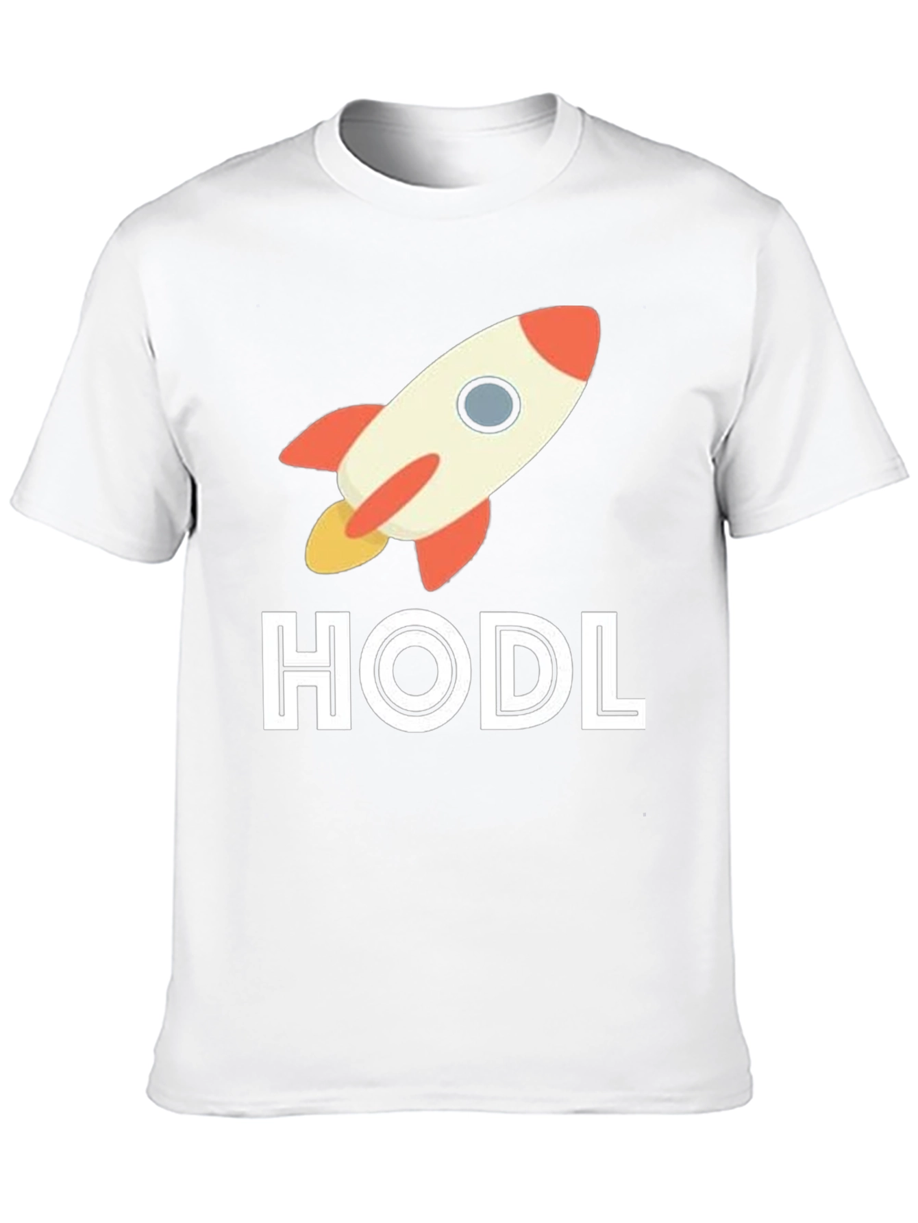 HODL Rocket T-Shirt - Crypto Investment Tee