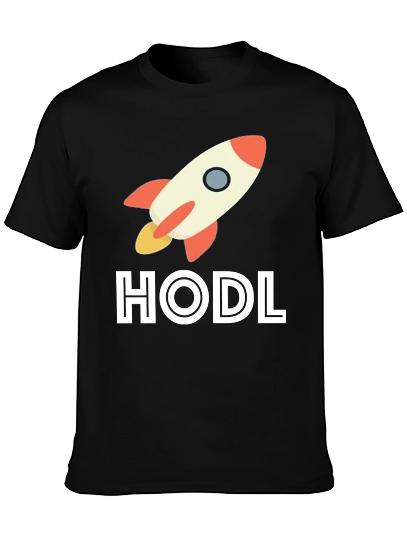 HODL Rocket T-Shirt - Crypto Investment Tee