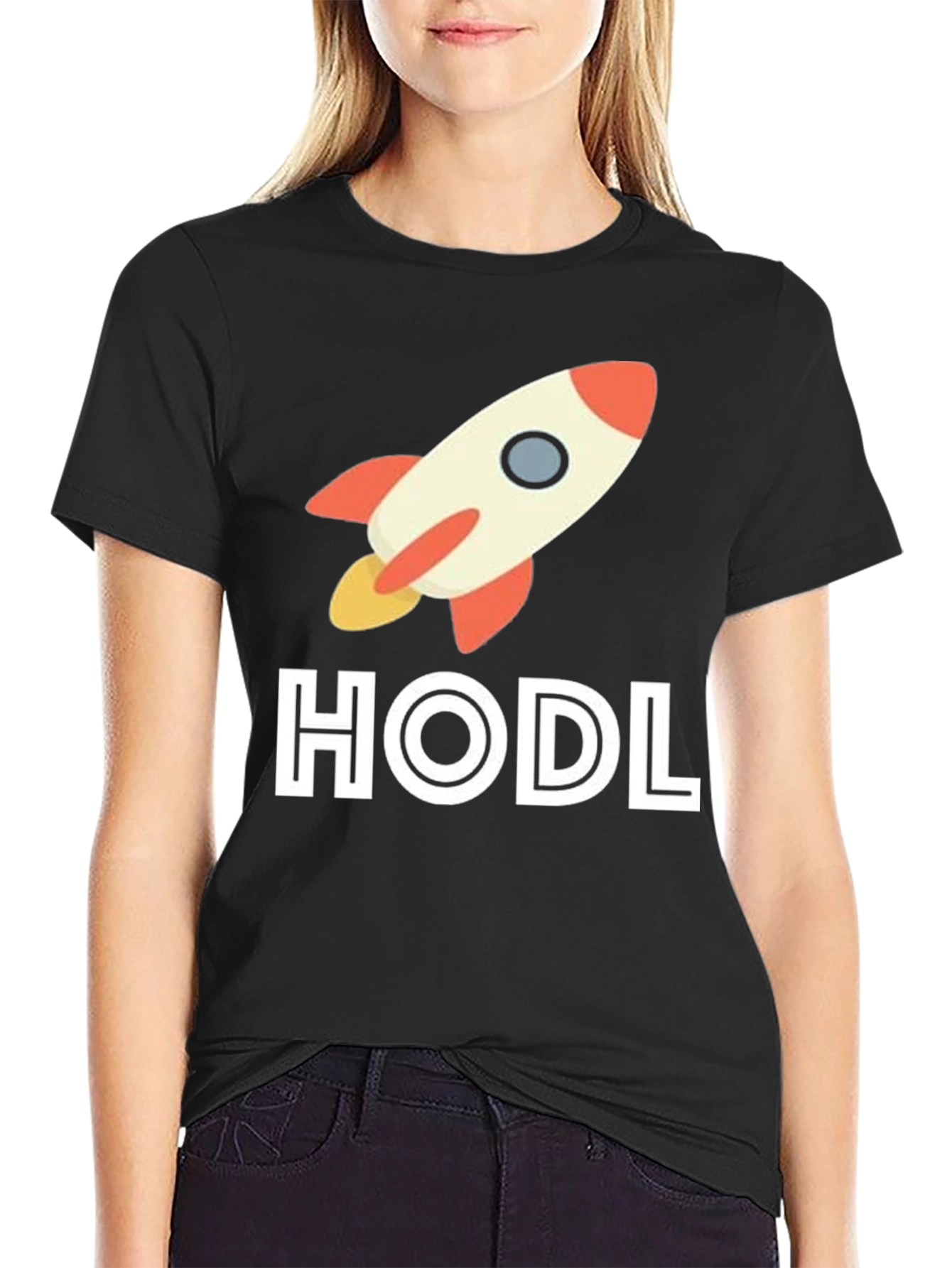 HODL Rocket T-Shirt - Crypto Investment Tee