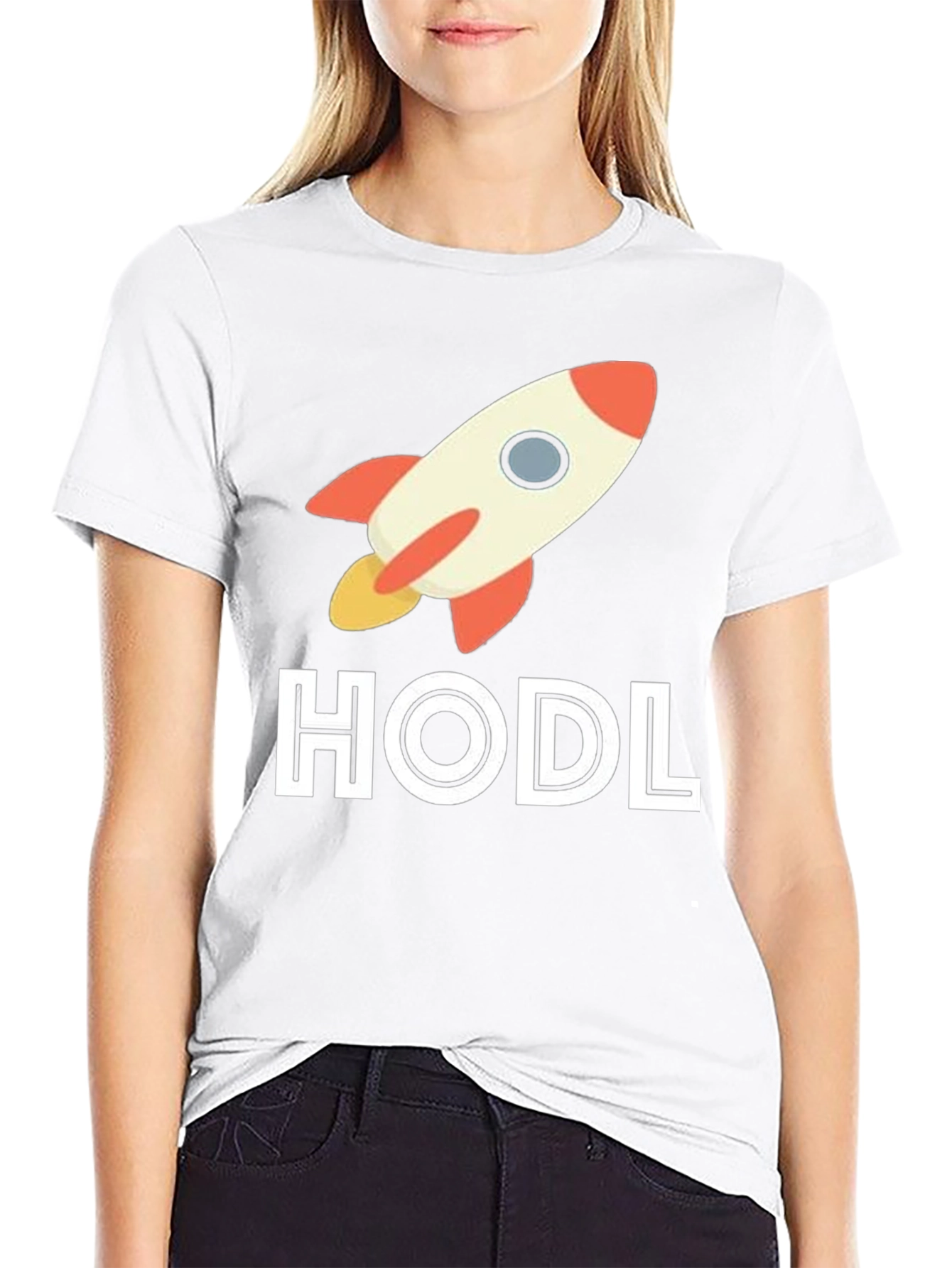 HODL Rocket T-Shirt - Crypto Investment Tee