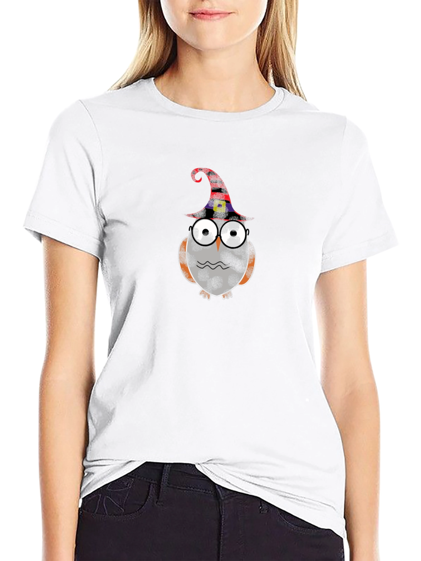 Halloween Owl T-Shirt - Spooky and Stylish