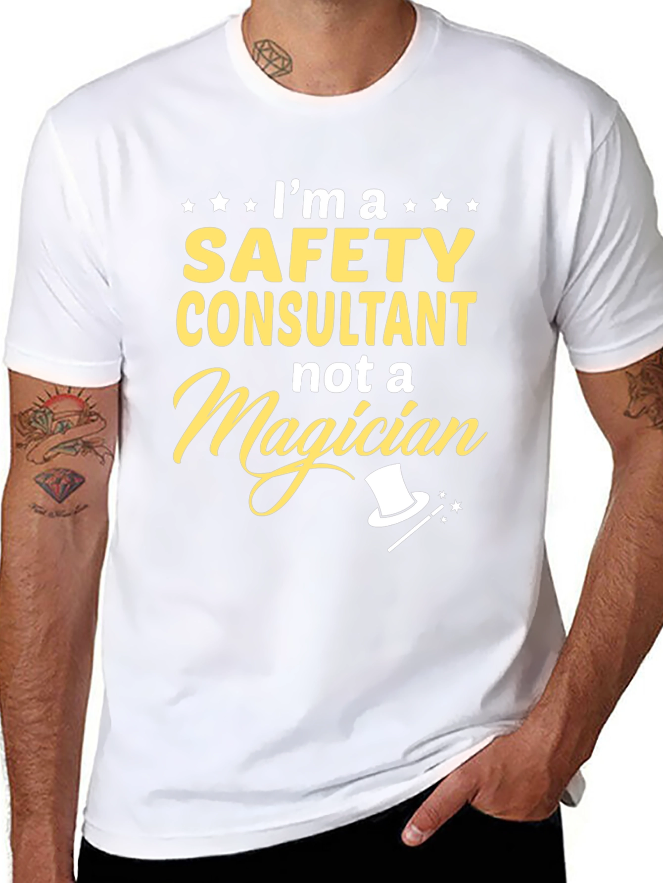 Safety Consultant T-Shirt Funny Profession Tee
