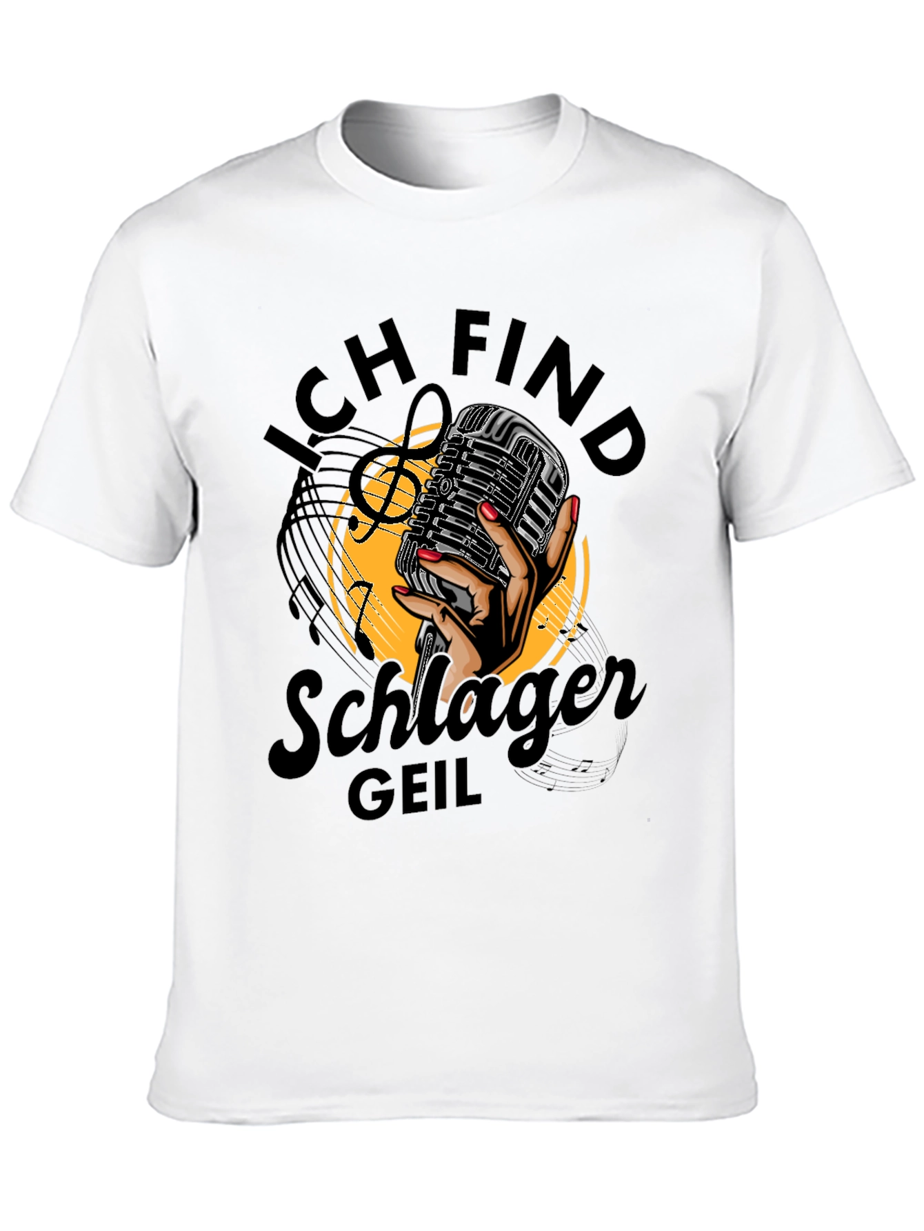 Ich Find Schlager Geil Graphic T-Shirt