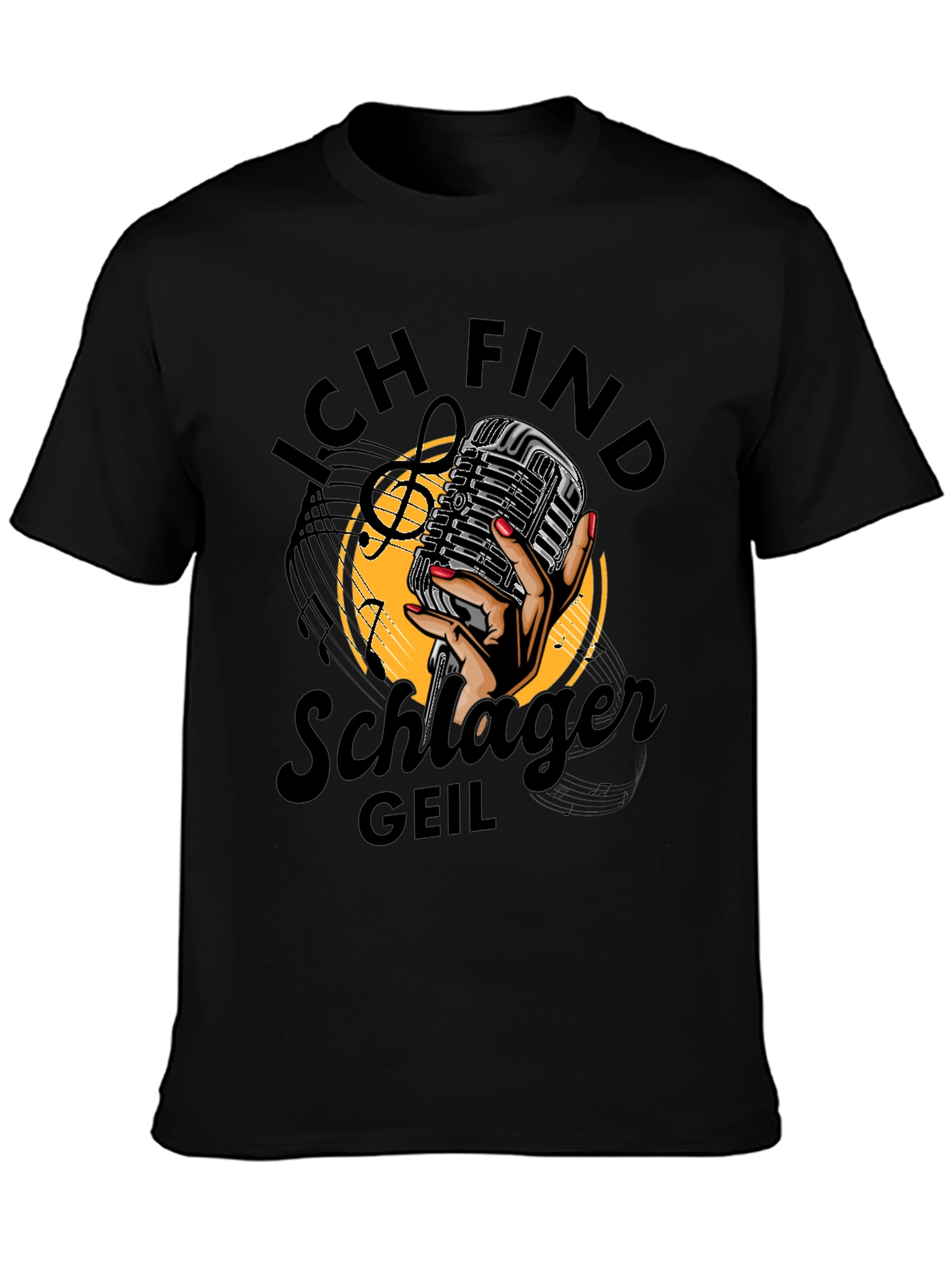 Ich Find Schlager Geil Graphic T-Shirt