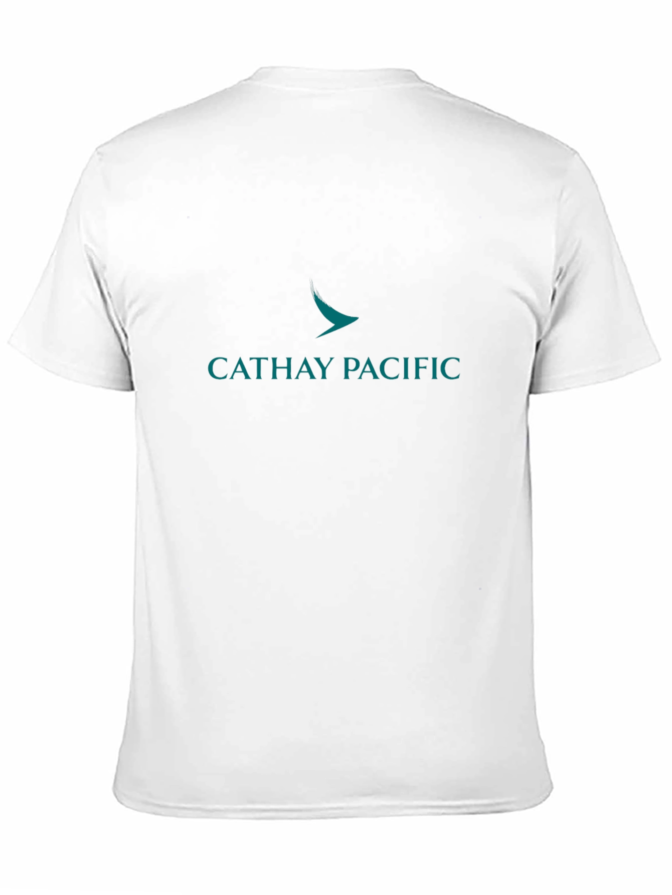Cathay Pacific Black T-Shirt Airline Logo Tee