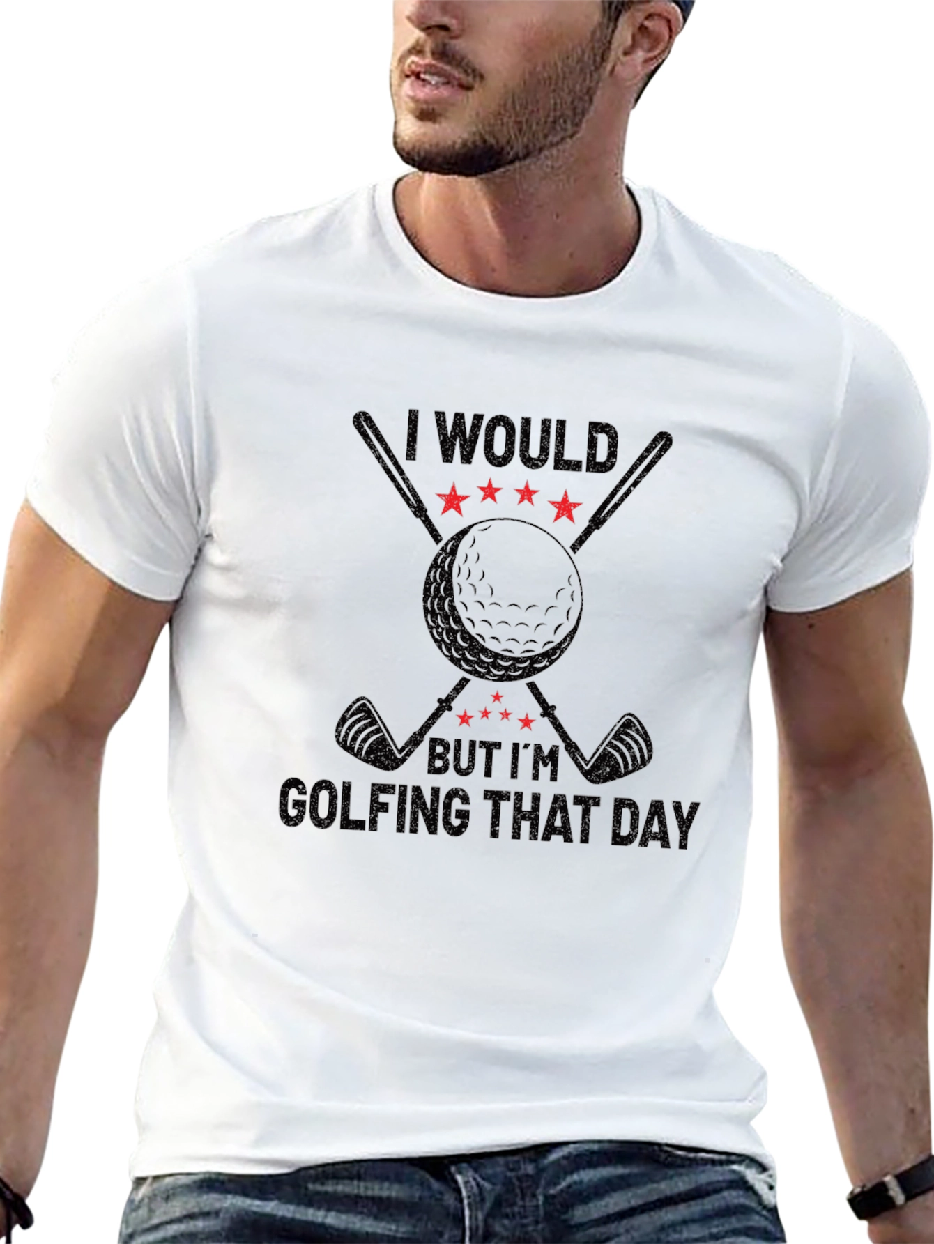 Golfing That Day Graphic T-Shirt
