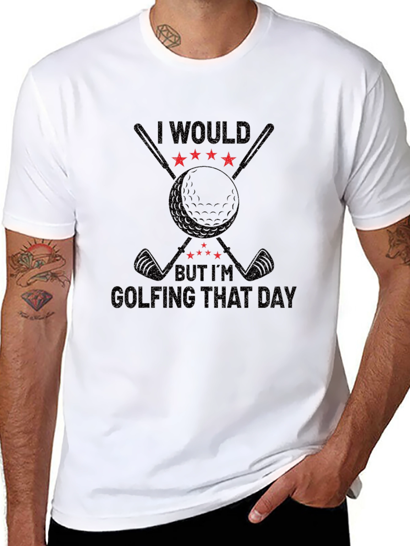 Golfing That Day Graphic T-Shirt