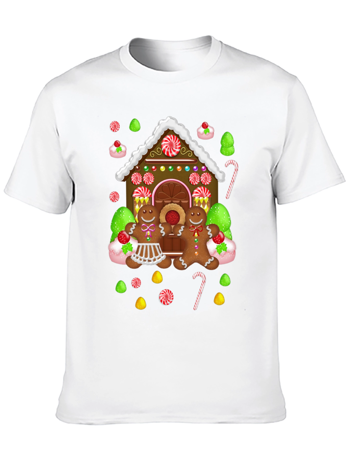 Gingerbread House Graphic Tee