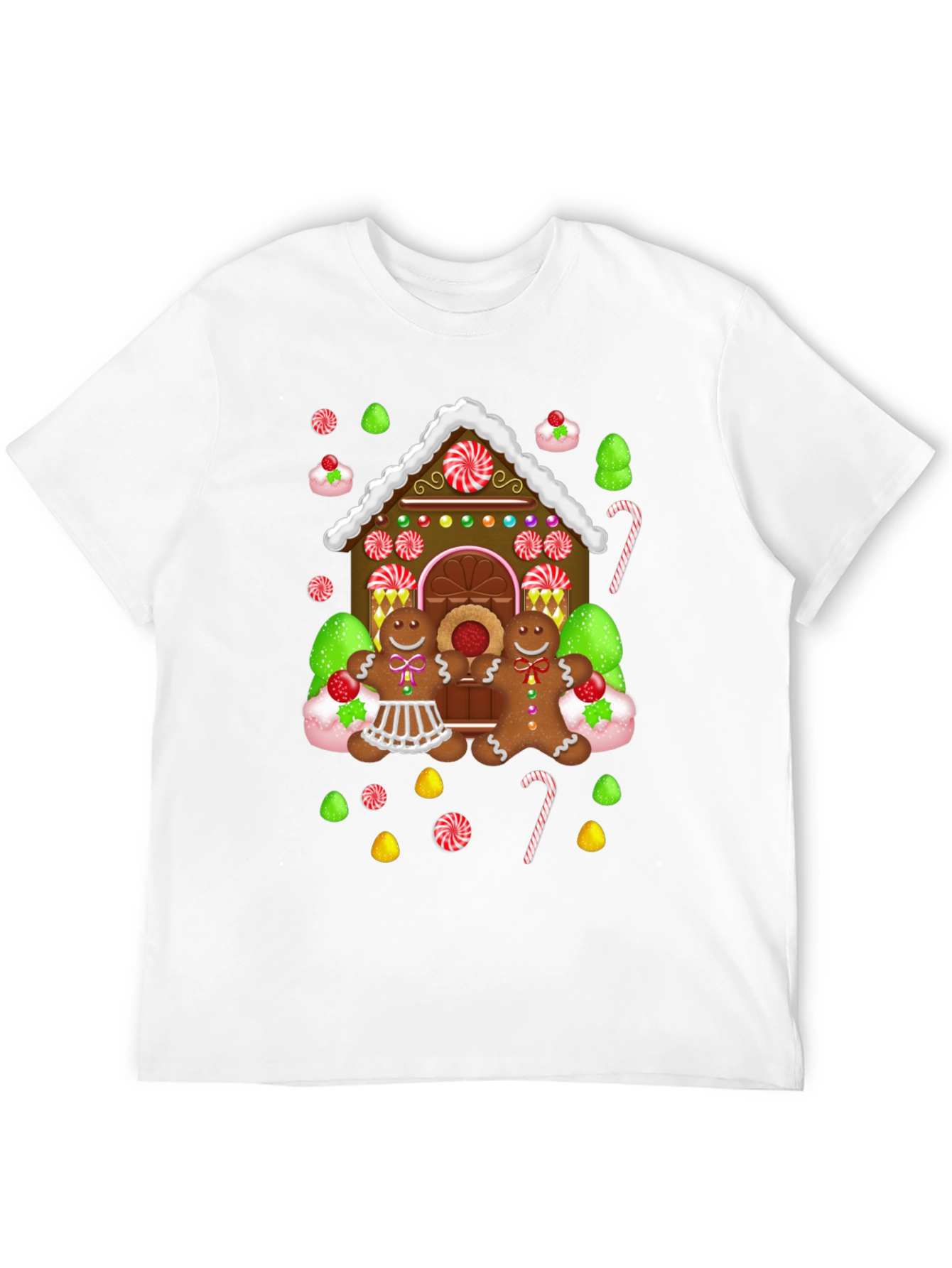Gingerbread House Graphic Tee